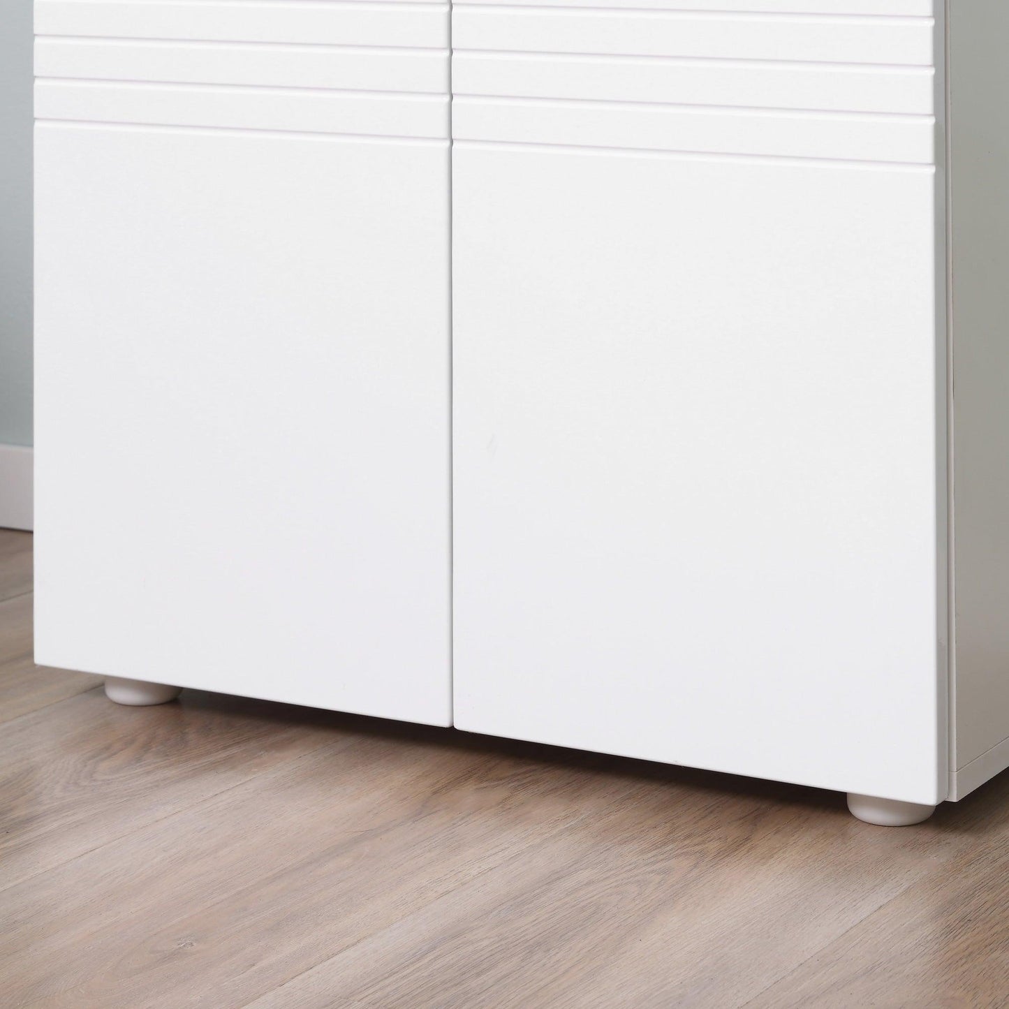 Kleankin White Under Sink Storage Cabinet - ALL4U RETAILER LTD