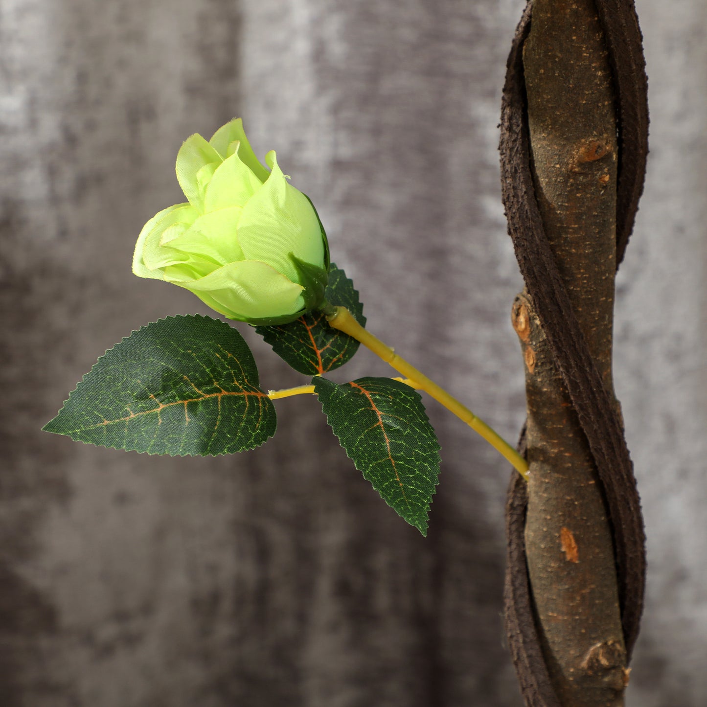 Outsunny Two Faux Rose Trees Indoor Decorative Plants Realistic Artificial Rose Trees Green Set For Living Room