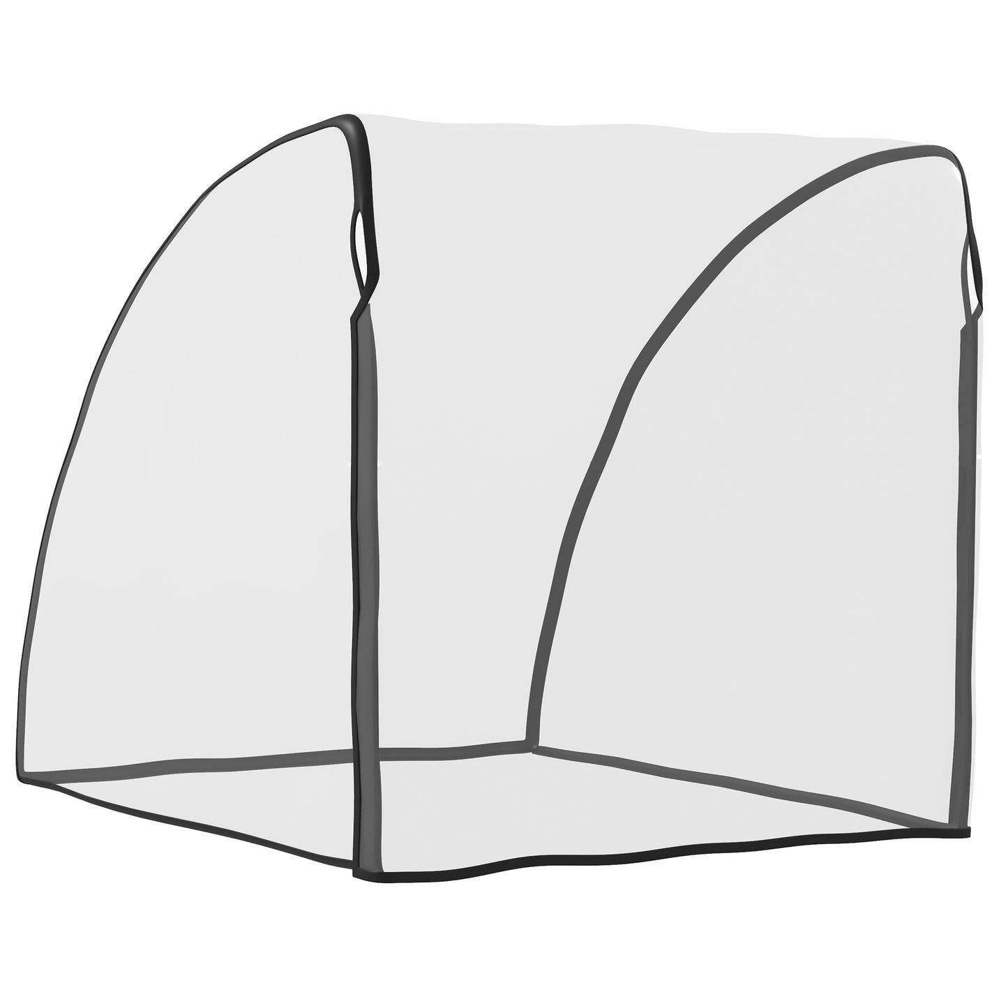 HOMCOM Baby Bike Trailer Cover Waterproof Universal Rain Shield for All Weather Protection 76x61x61 cm