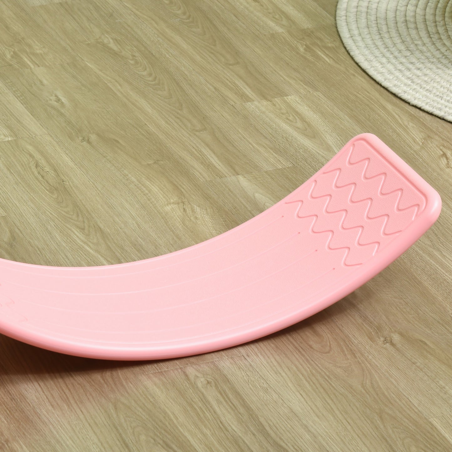 ZONEKIZ Kids' Pink Wobble Board for Balance and Coordination, Fun Montessori Toy for Ages 3-6 - ALL4U RETAILER LTD