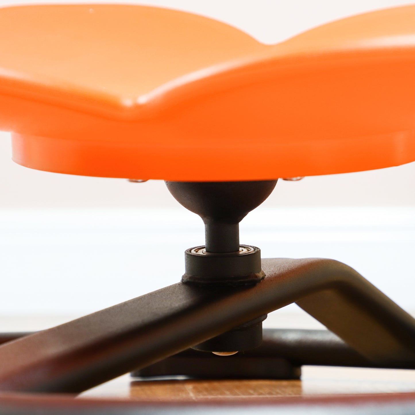 AIYAPLAY Sensory Spinning Chair for Kids Coordination and Balance Orange Non Slip Base Supports up to 50kg