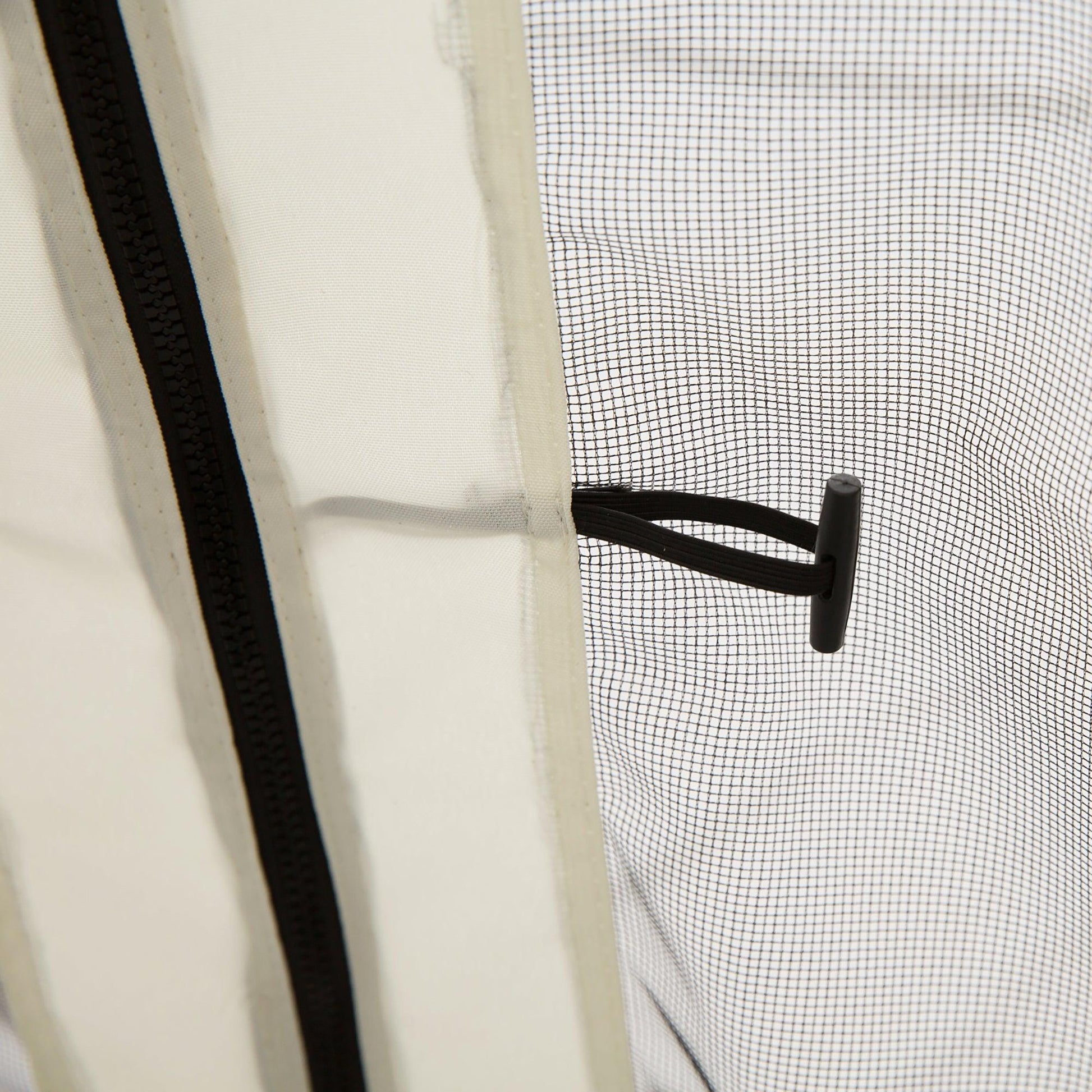 Outsunny 10' x 13' Gazebos & Canopy Tents Netting - Black - ALL4U RETAILER LTD