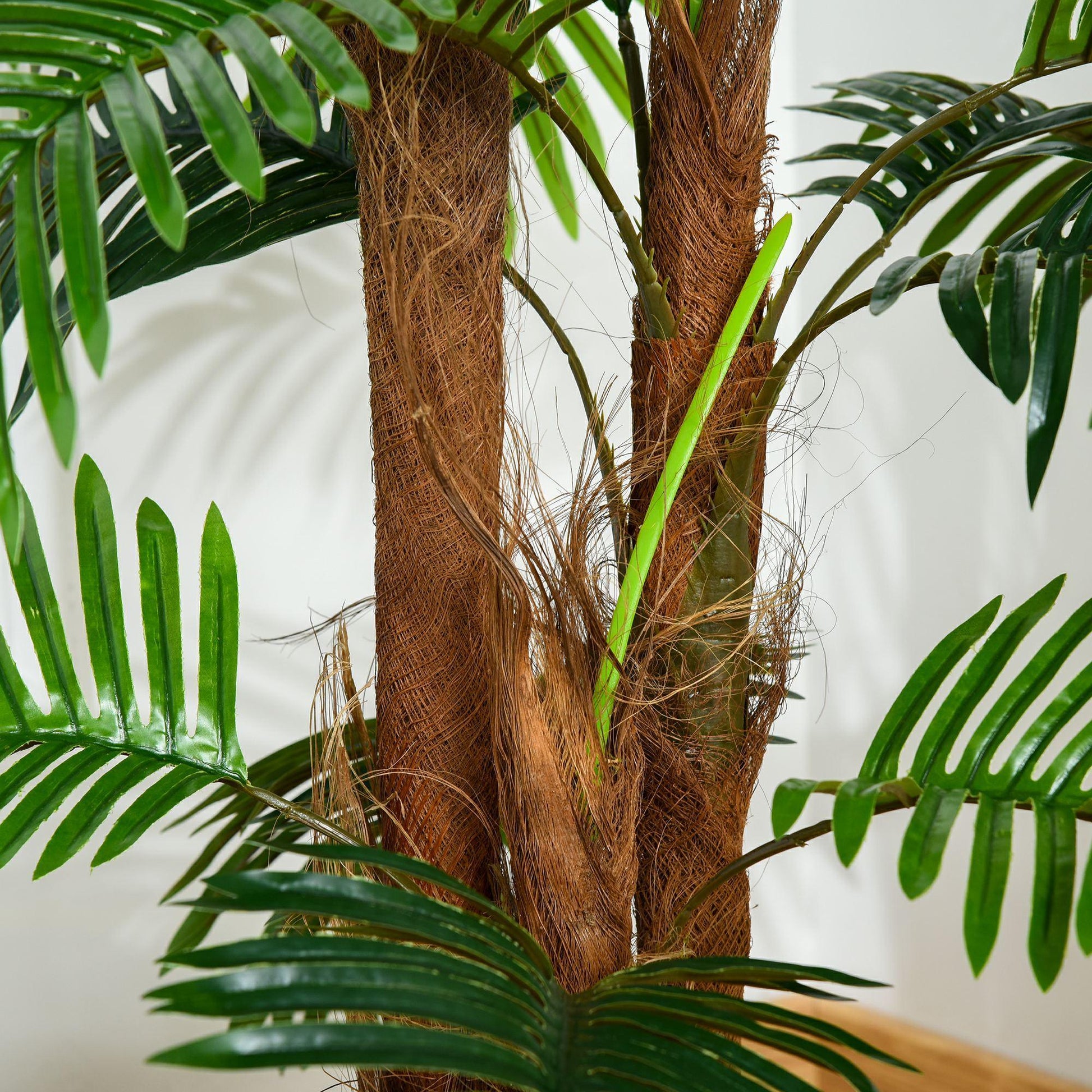 Outsunny Artificial Palm Tree - Natural Indoor/Outdoor Decor - ALL4U RETAILER LTD