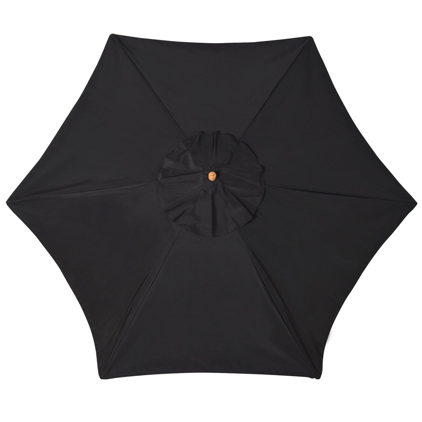 Outsunny 2.5m Wooden Garden Umbrella - Shade & Style - ALL4U RETAILER LTD