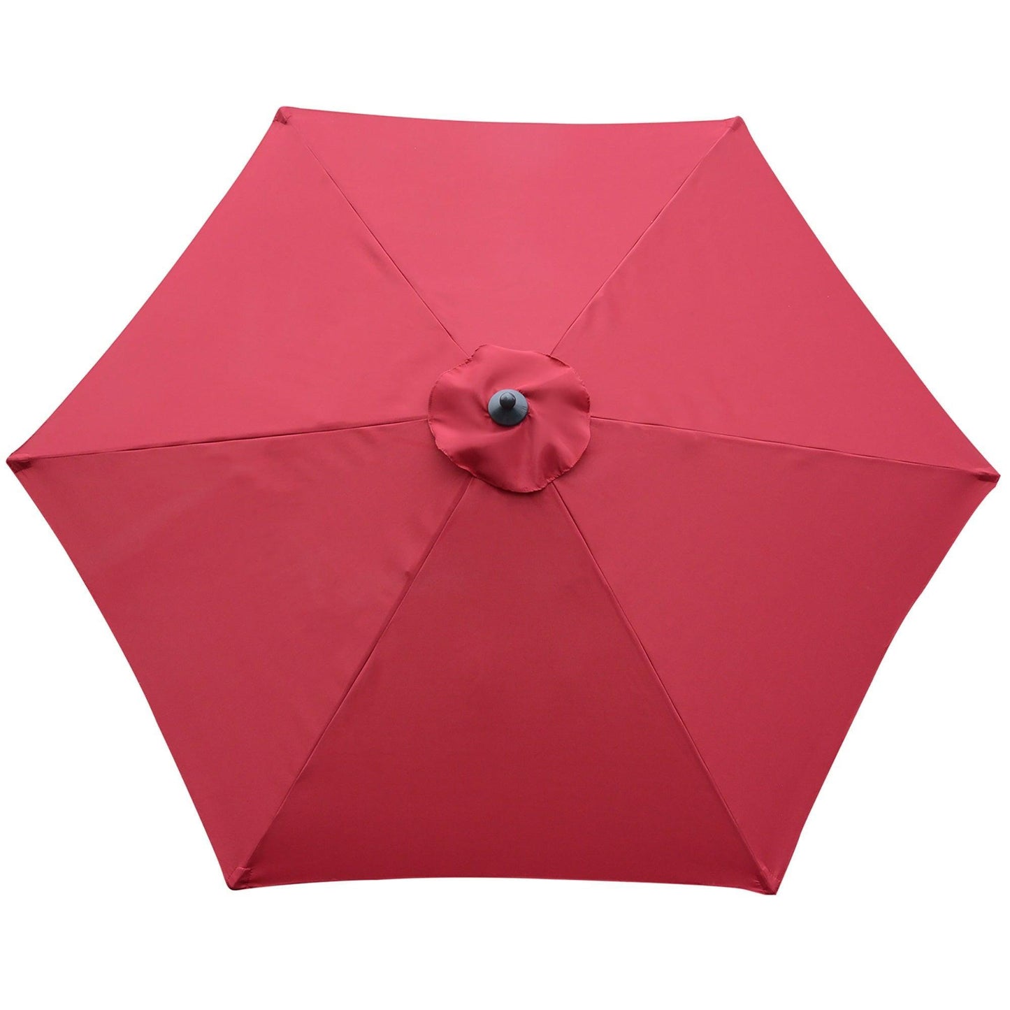 Outsunny Patio Umbrella - 2.8m Wine Red - ALL4U RETAILER LTD