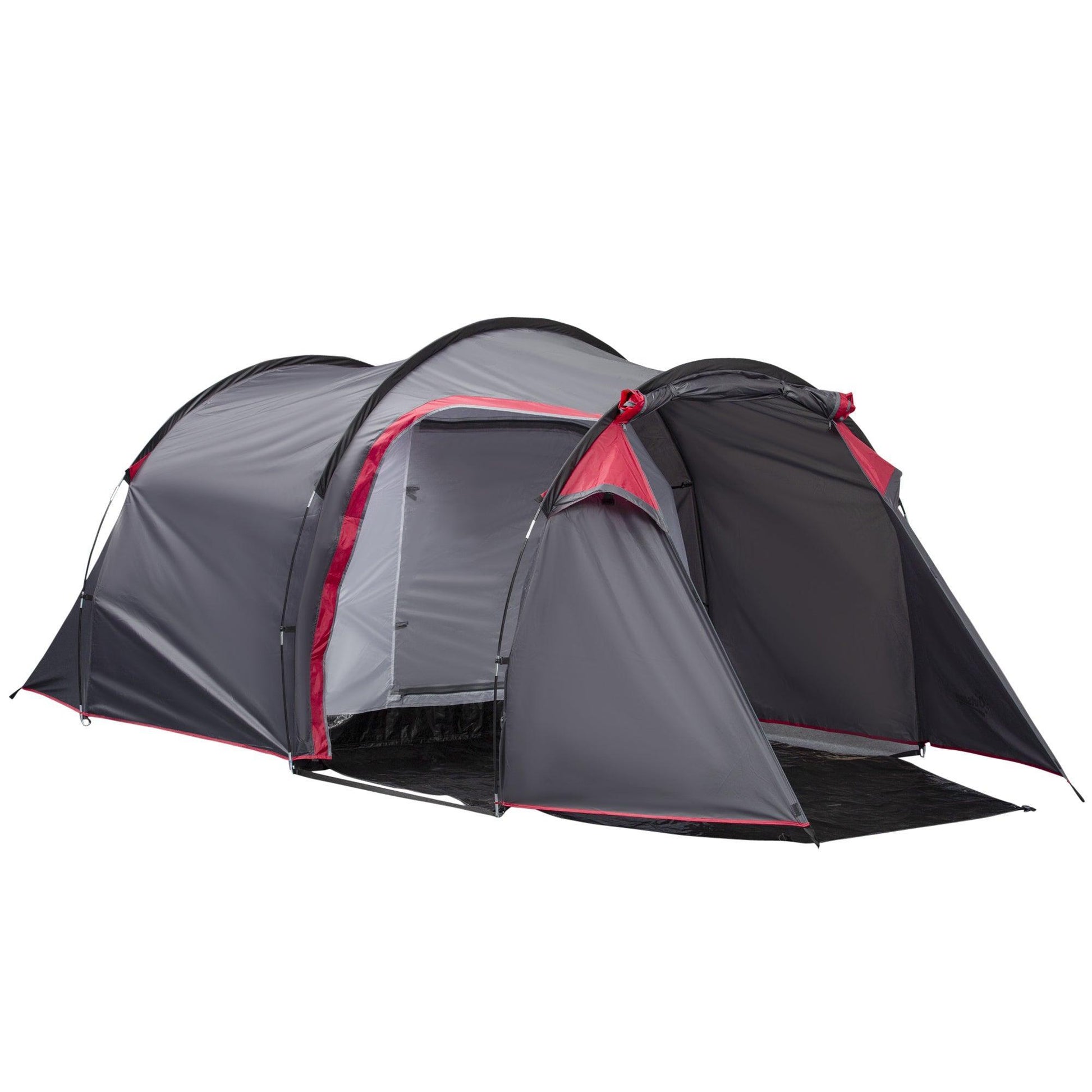 Outsunny 2 Room Camping Dome Tent - ALL4U RETAILER LTD
