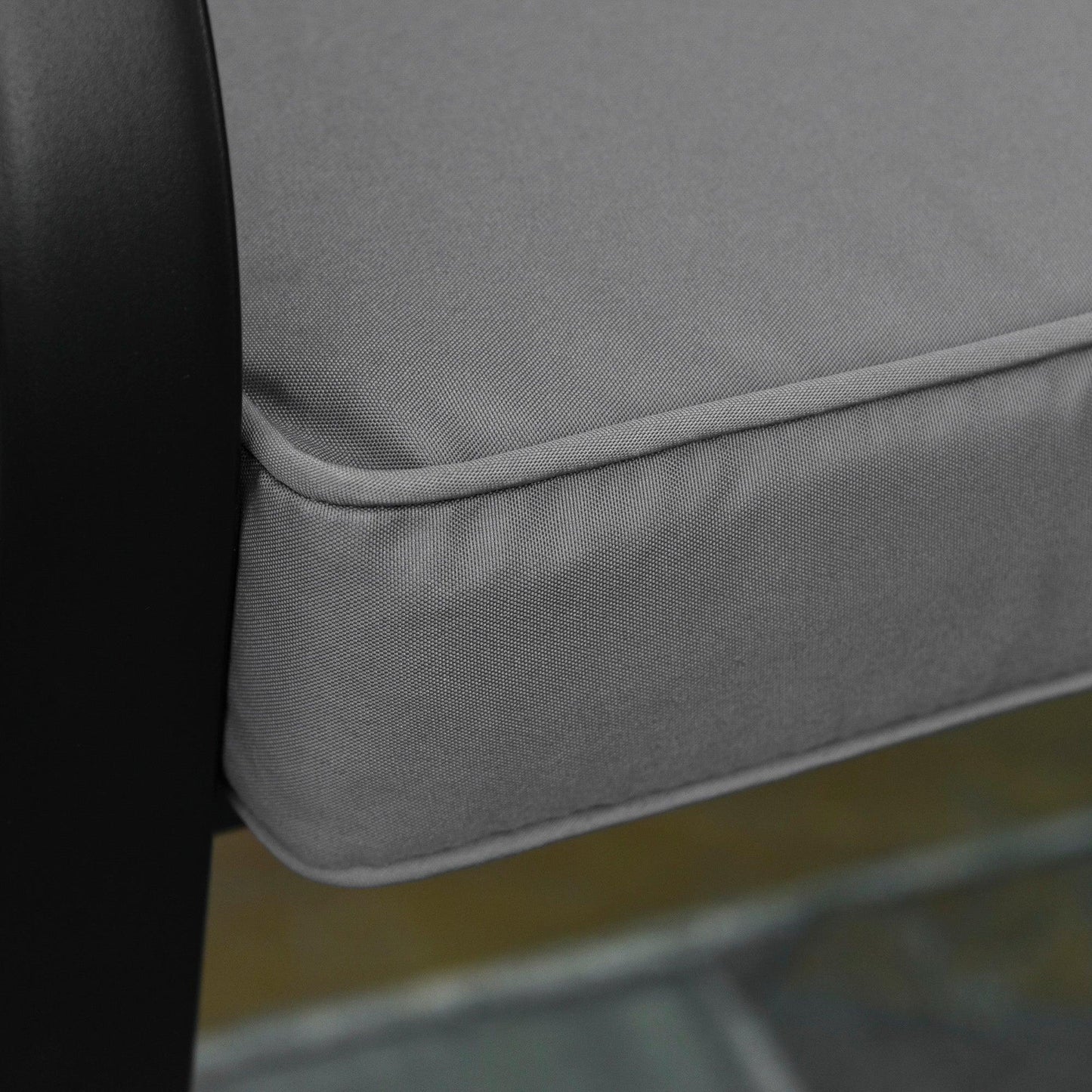 Outsunny 2 Seater Swing Cushion - Grey - ALL4U RETAILER LTD