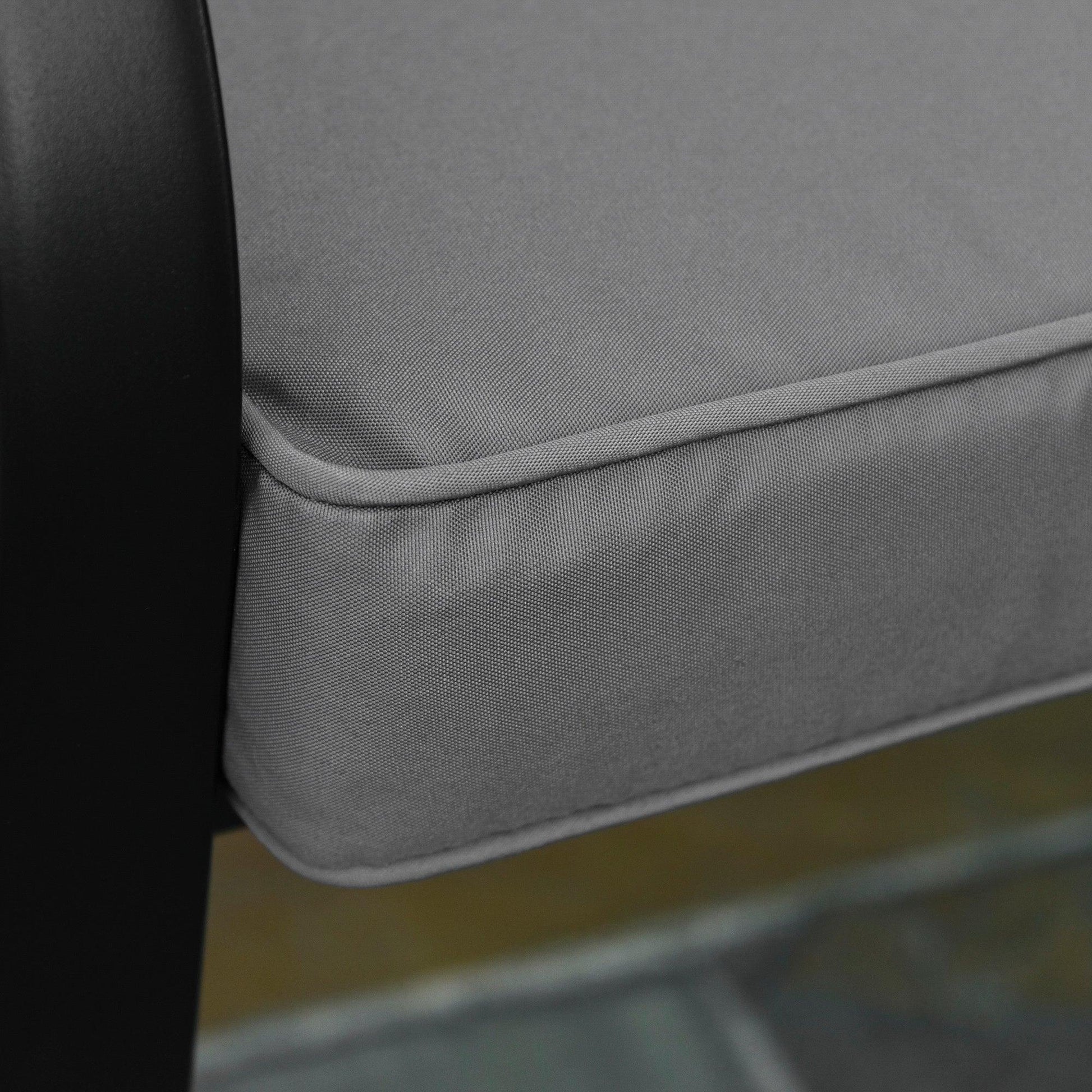 Outsunny 2 Seater Swing Cushion - Grey - ALL4U RETAILER LTD