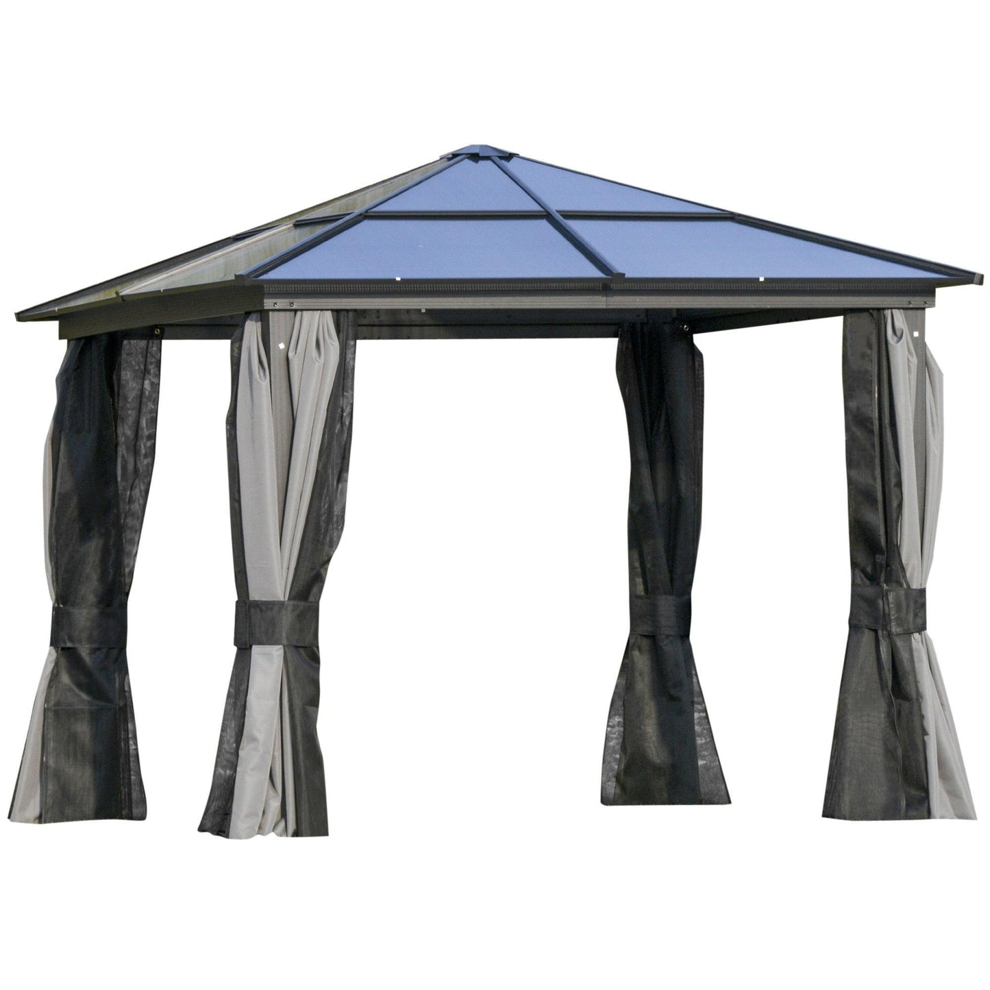 Outsunny 3.5M x 2.5M Manual Awning Canopy Sun Shade - ALL4U RETAILER LTD