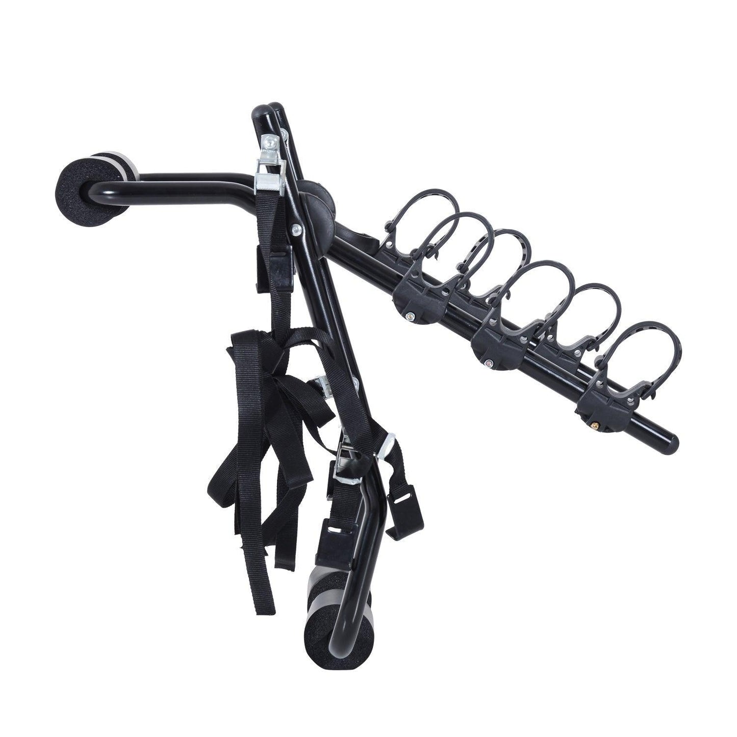 Outsunny 3-Bike Car Rack, Black - ALL4U RETAILER LTD