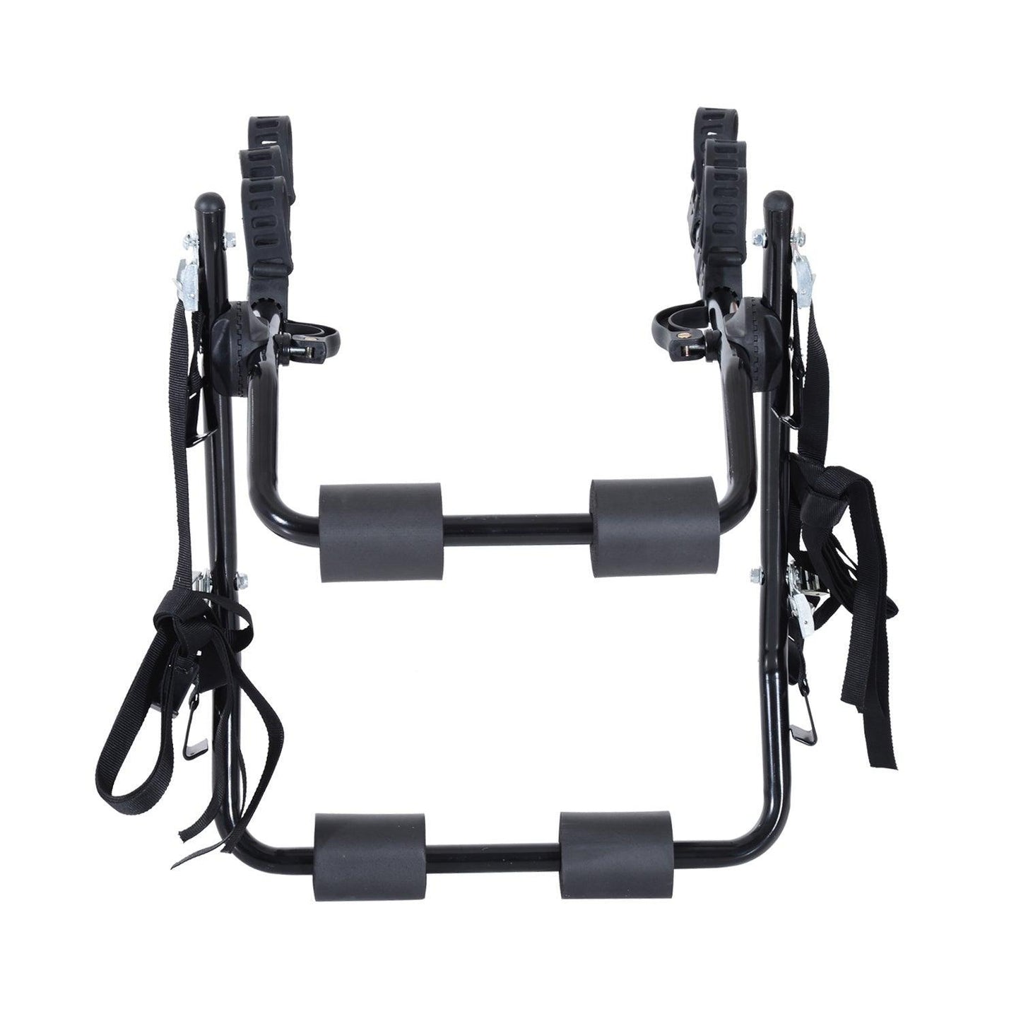 Outsunny 3-Bike Car Rack, Black - ALL4U RETAILER LTD