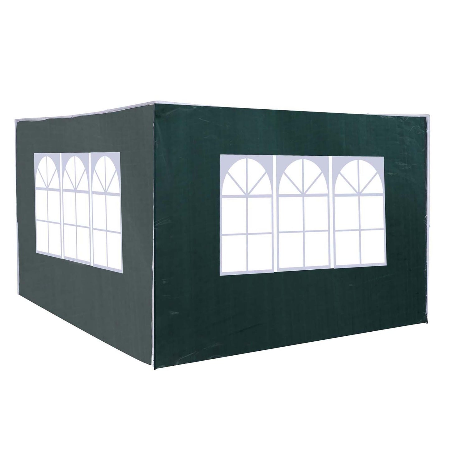 Outsunny 3M Gazebo Marquee Replacement Side Panel in Green - ALL4U RETAILER LTD