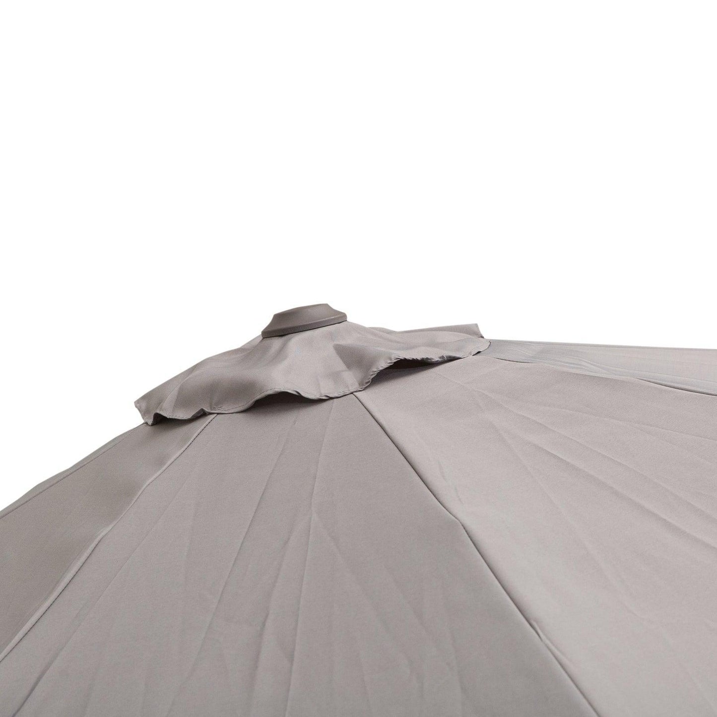 Outsunny 3M Hanging Parasol - Grey - ALL4U RETAILER LTD