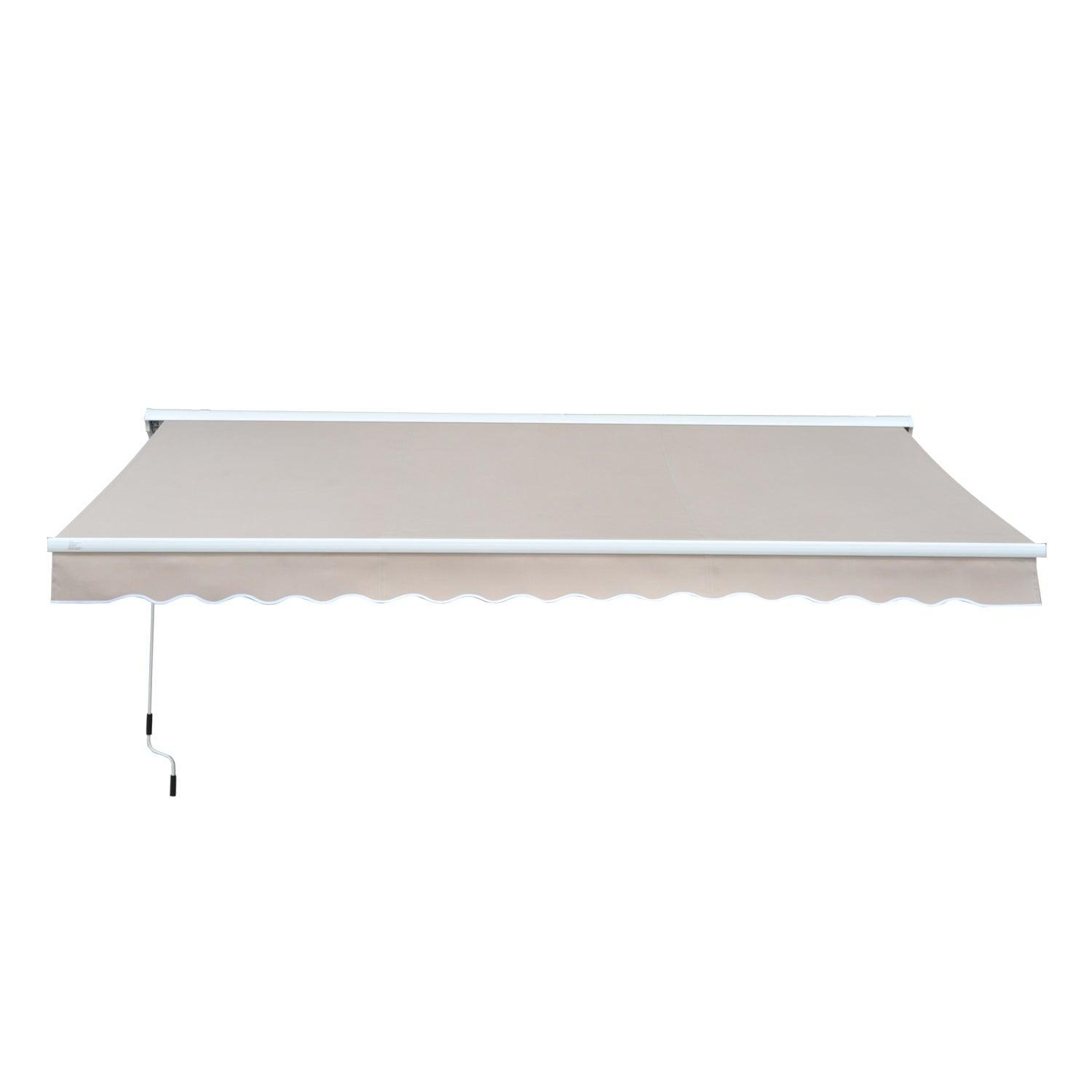 Outsunny 3x2.5M Retractable Awning - ALL4U RETAILER LTD