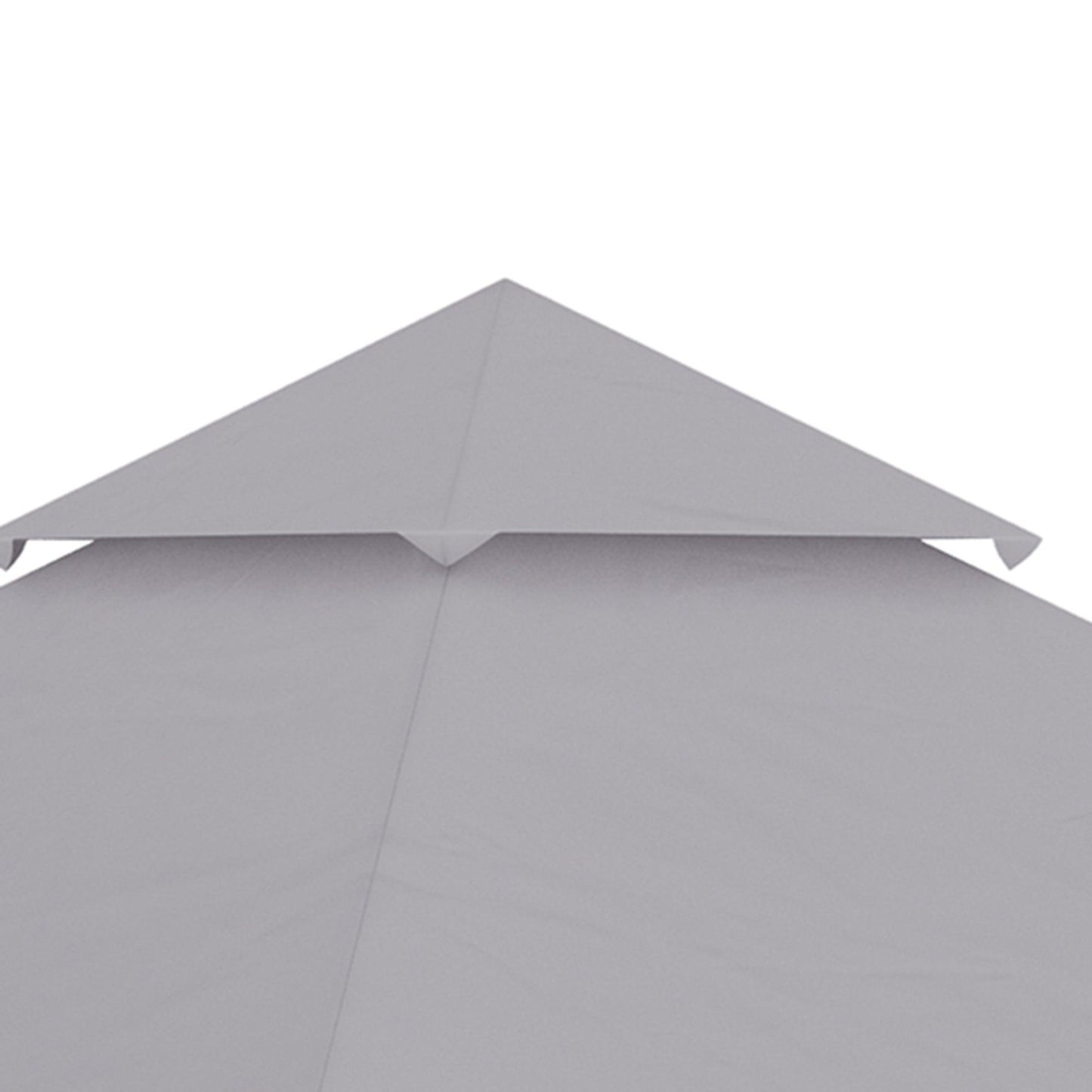 Outsunny 3x3 Gazebo Canopy Top - Light Grey - ALL4U RETAILER LTD