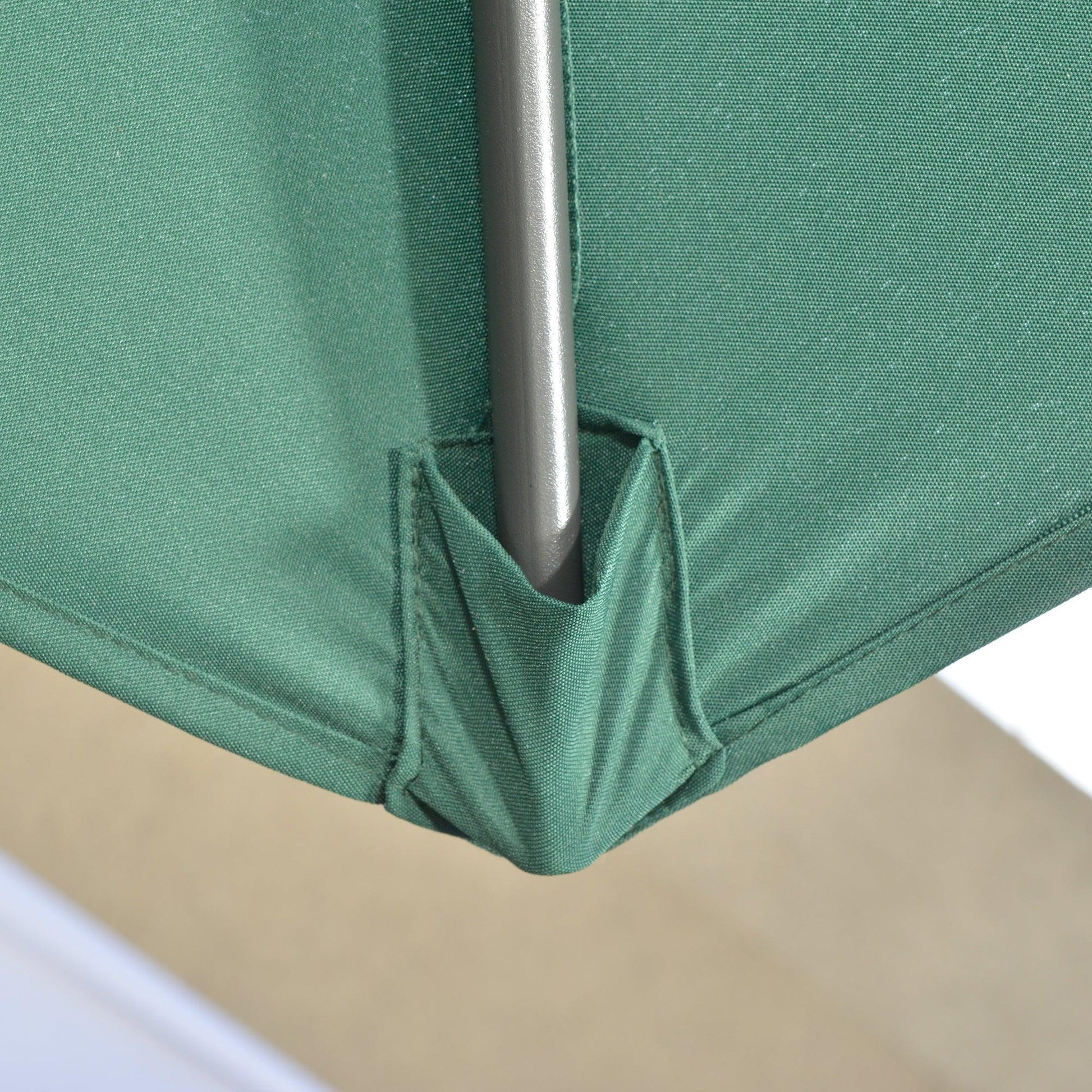 Outsunny 3x3m Cantilever Parasol - Crank Handle, Tilt, 360° Rotation - ALL4U RETAILER LTD