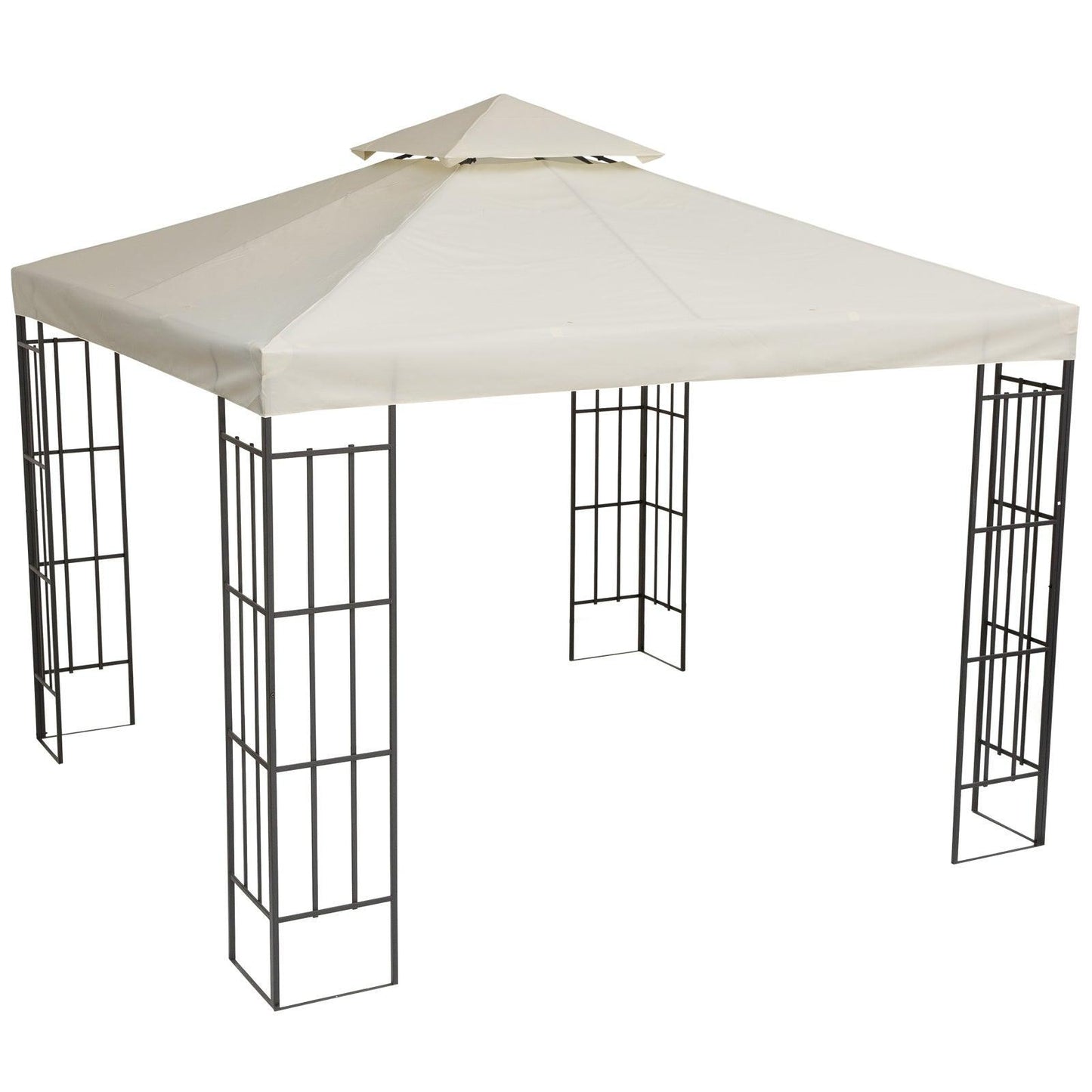 Outsunny 3x3m Gazebo Canopy Roof Top Replacement Cover - ALL4U RETAILER LTD