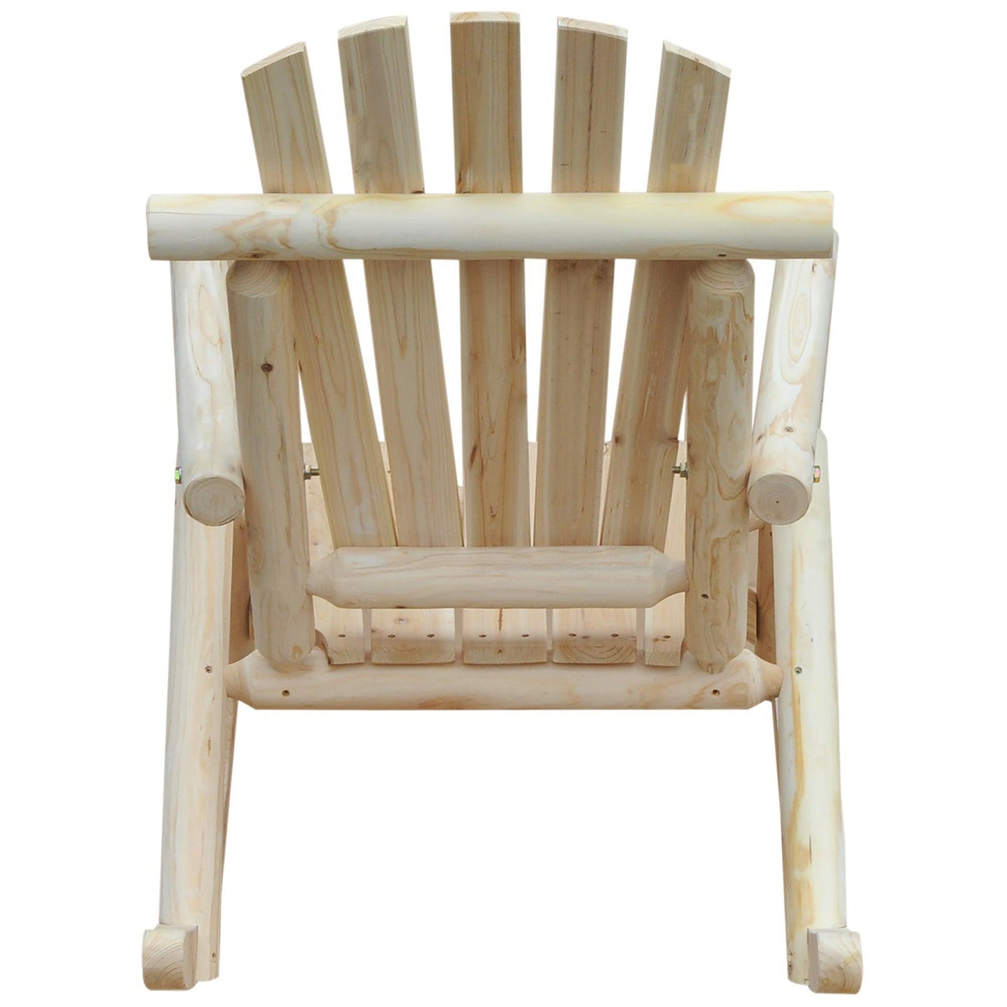 Outsunny Adirondack Rocking Chair - Burlywood - ALL4U RETAILER LTD