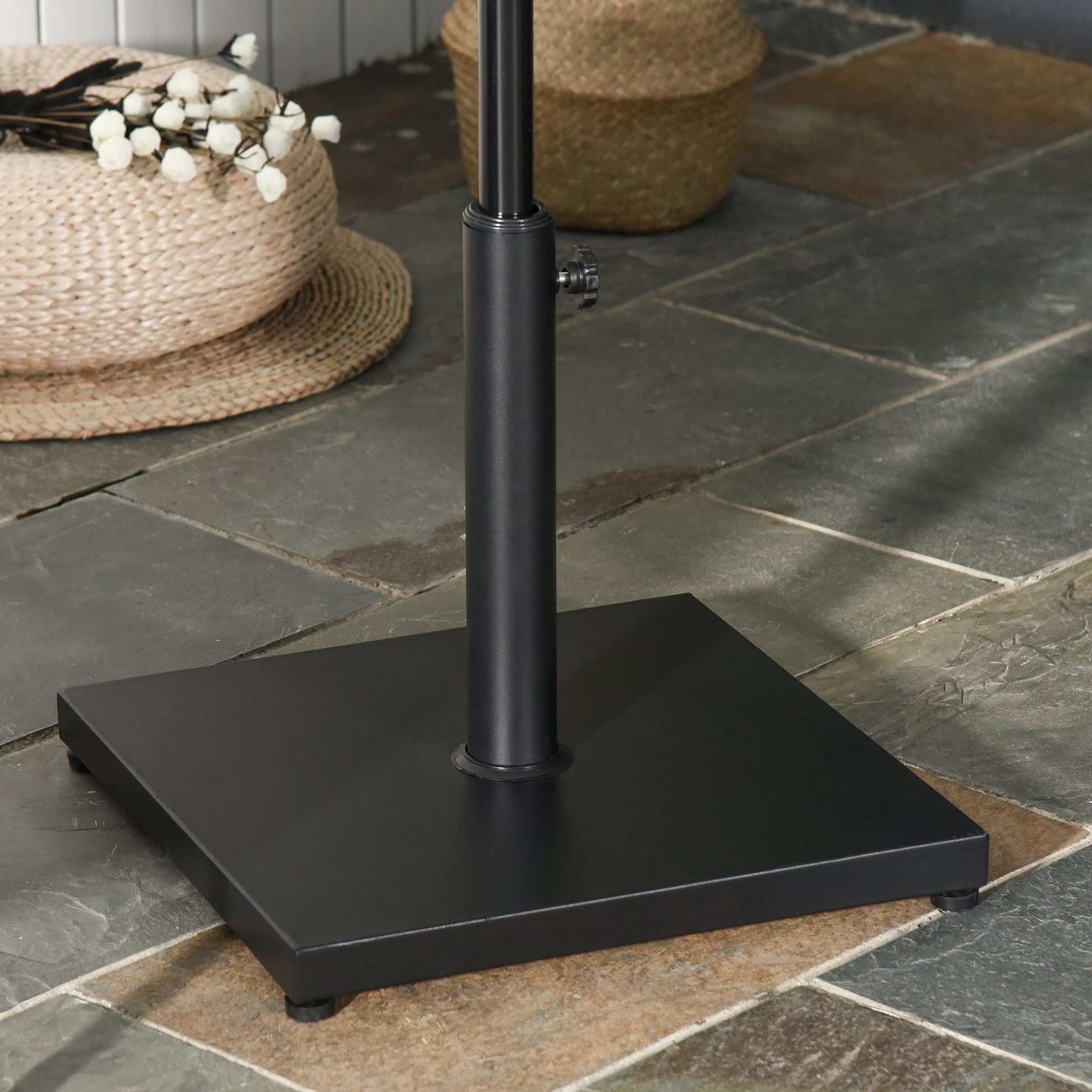 Outsunny Adjustable Umbrella Stand Base - ALL4U RETAILER LTD