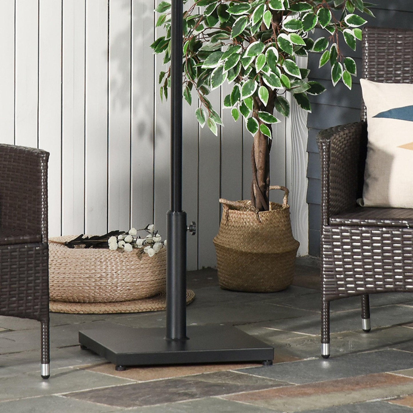 Outsunny Adjustable Umbrella Stand Base - ALL4U RETAILER LTD