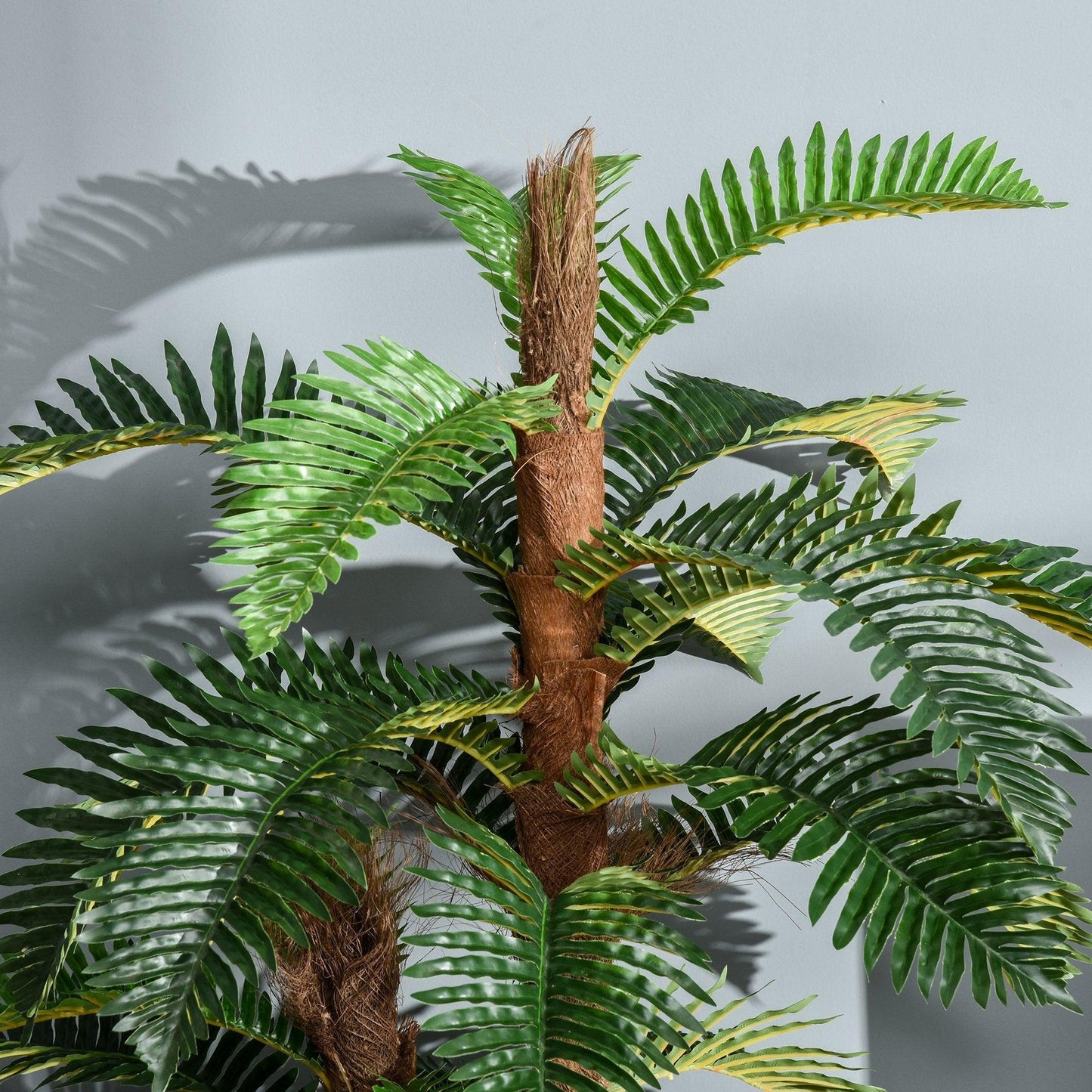 Outsunny Artificial Fern Tree Plant - 5FT Tall, 36 Leaves - ALL4U RETAILER LTD