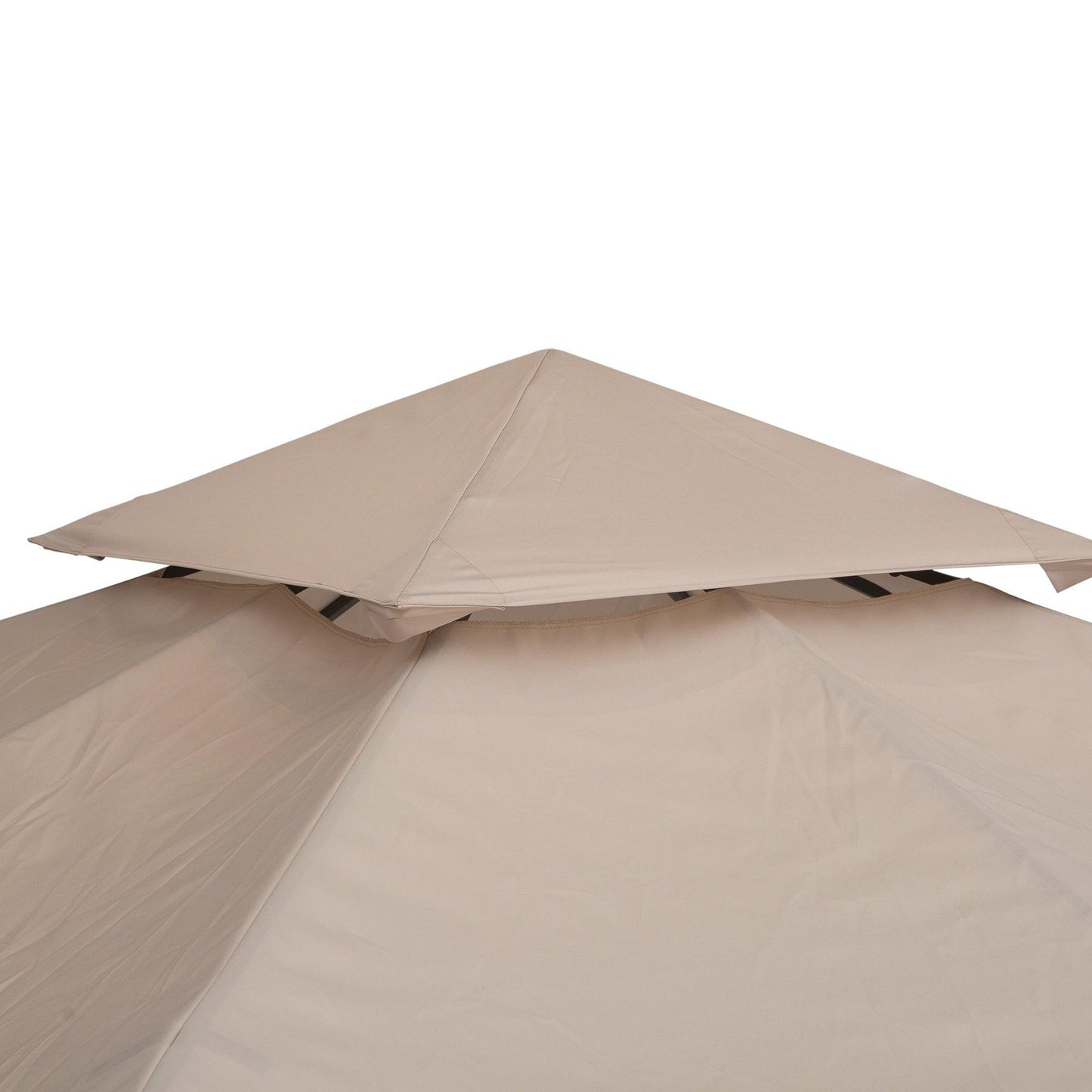 Outsunny Canopy Top Replacement - Beige (3x3m) - ALL4U RETAILER LTD