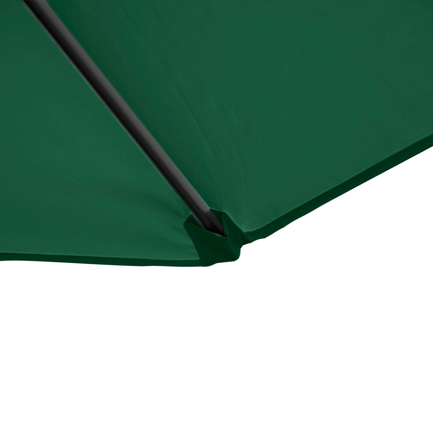 Outsunny Cantilever Patio Umbrella with 360° Rotation - Green - ALL4U RETAILER LTD