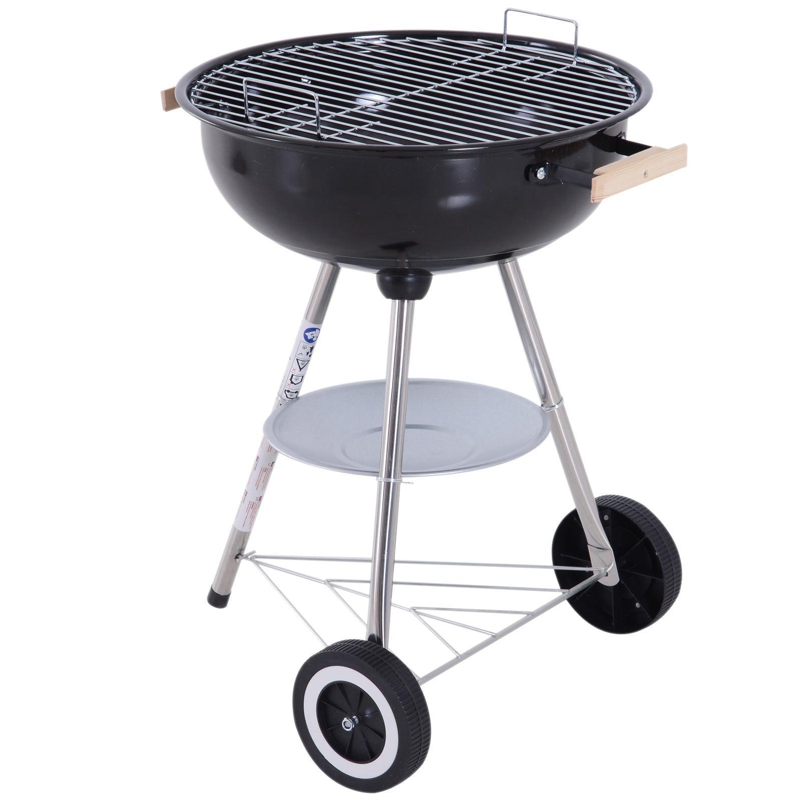 Outsunny Charcoal Grill - Portable Outdoor BBQ - ALL4U RETAILER LTD