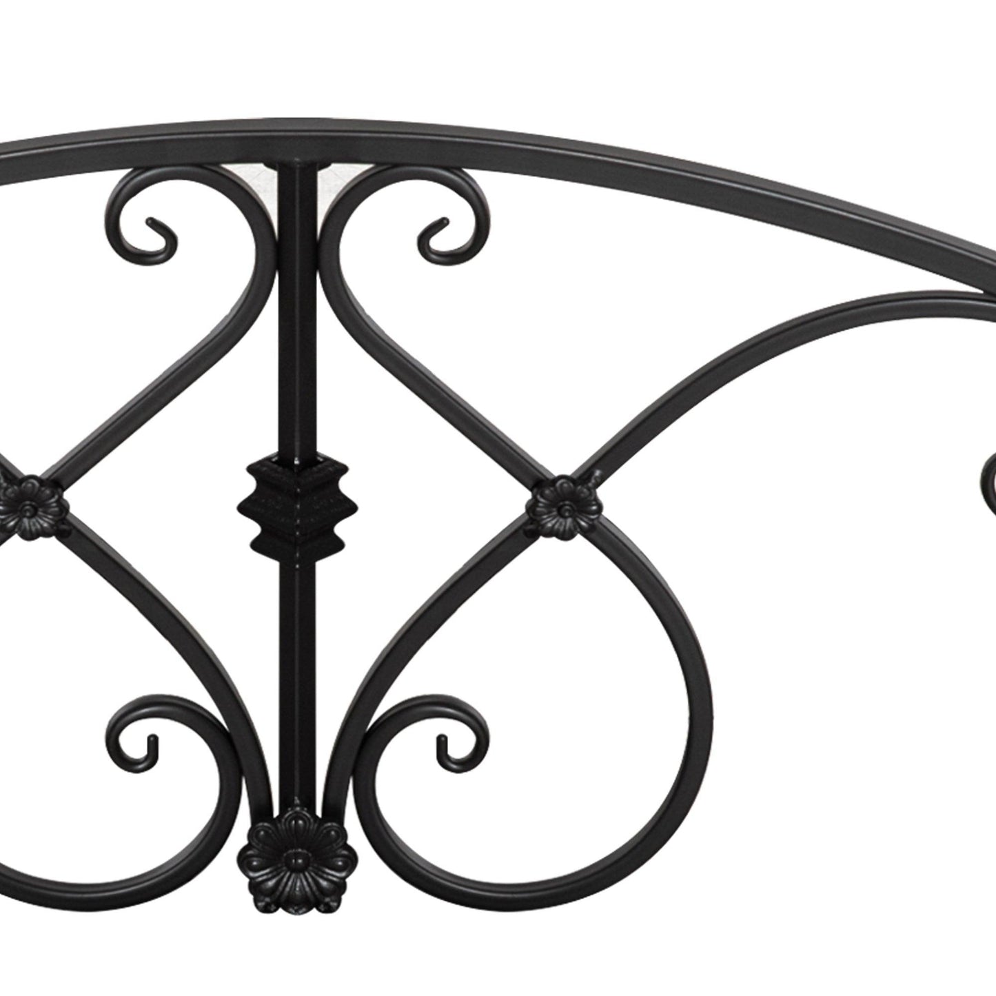 Outsunny Classic Metal Garden Bridge: Elegant and Sturdy - ALL4U RETAILER LTD