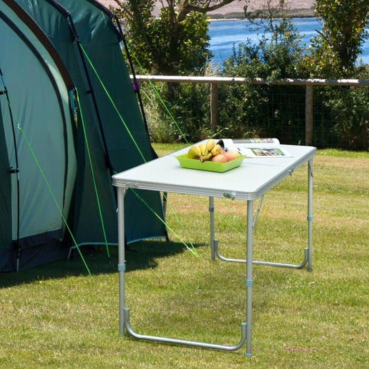 Outsunny Compact Folding BBQ Table for Outdoor Camping - ALL4U RETAILER LTD