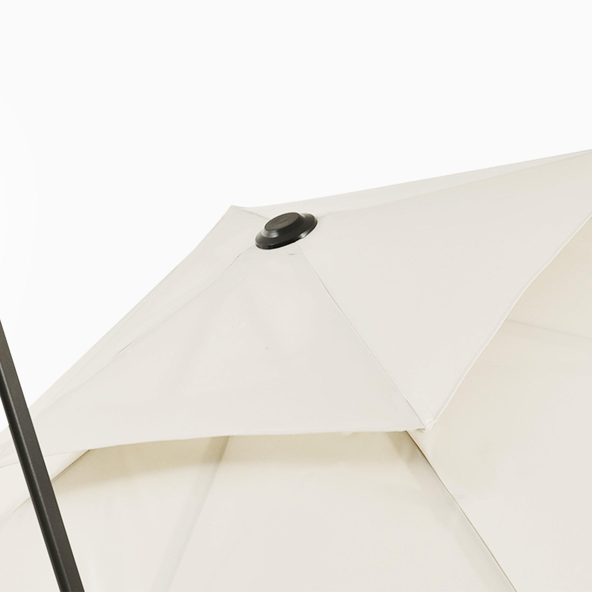 Outsunny Crank & Tilt Square Patio Umbrella - Beige - ALL4U RETAILER LTD