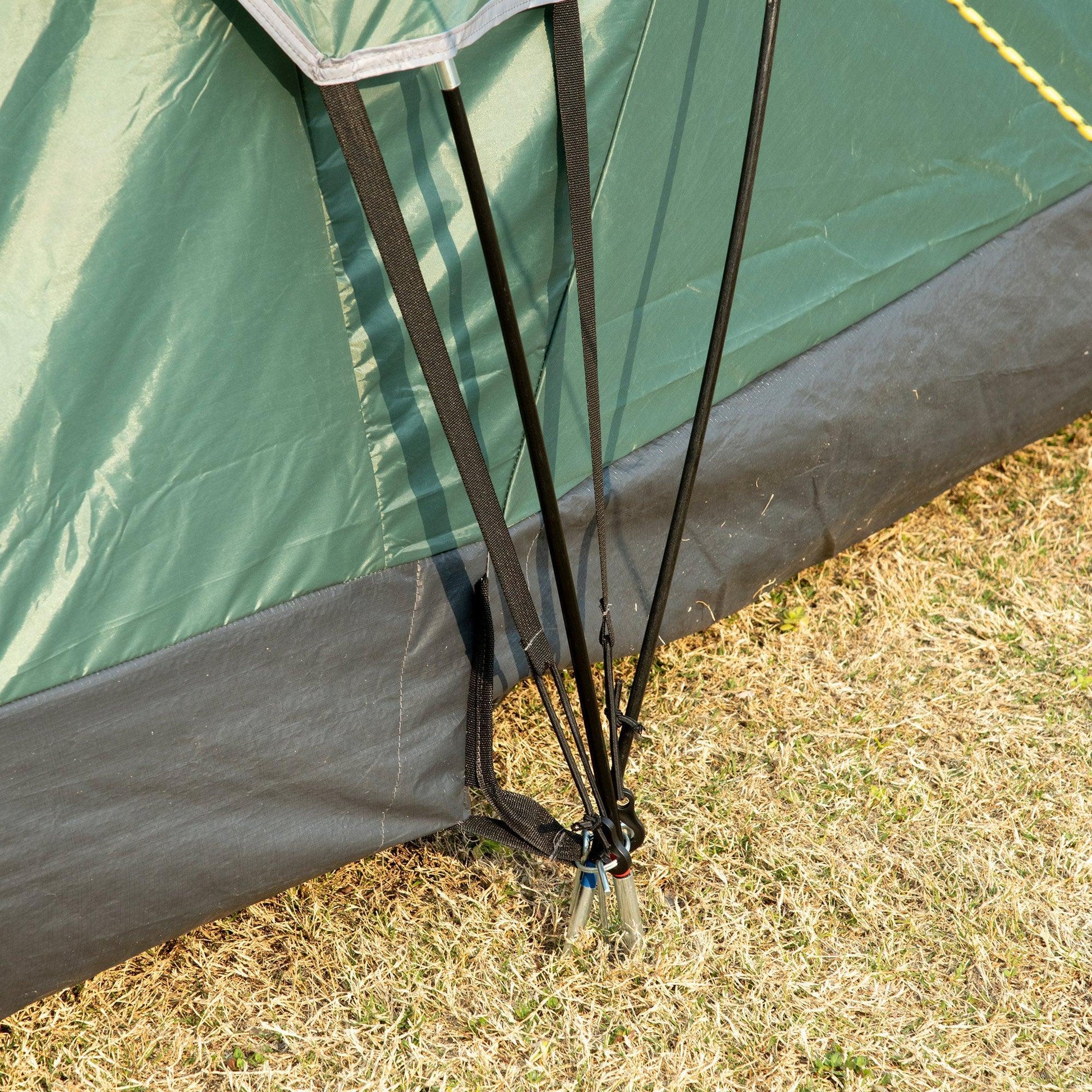 Outsunny Dome Camping Tent - Water Resistant & UV Protected - ALL4U RETAILER LTD