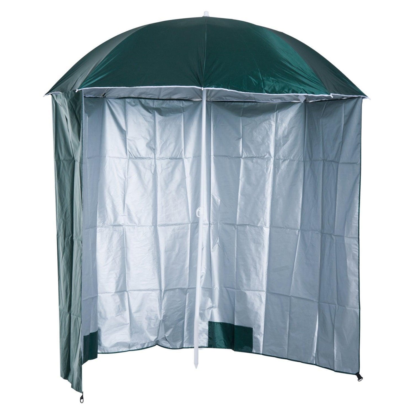 Outsunny Fishing Umbrella - 2.2M Dark Green - ALL4U RETAILER LTD