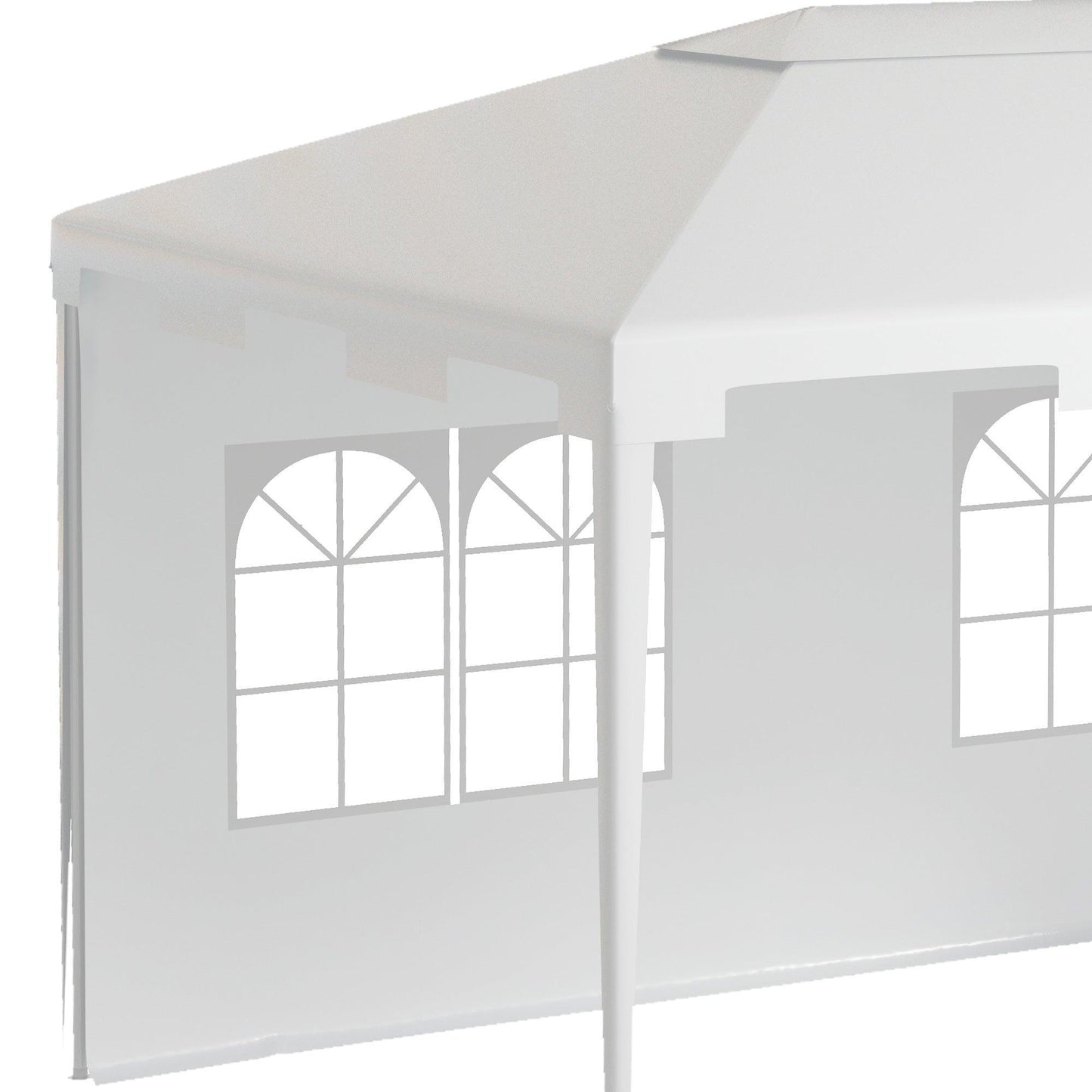 Outsunny Garden Gazebo: Elegant Outdoor Shelter - ALL4U RETAILER LTD