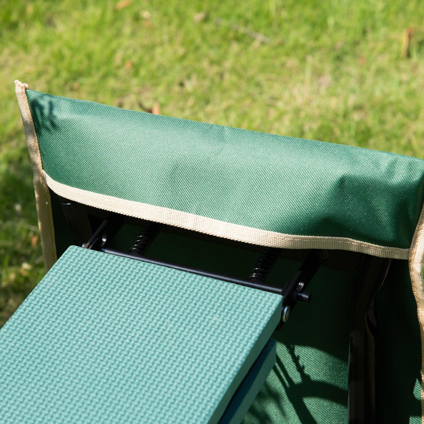 Outsunny Garden Kneeler Seat with Tool Bag - ALL4U RETAILER LTD