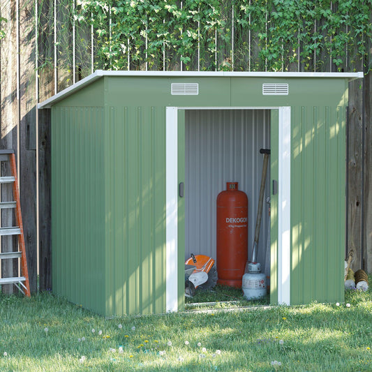 Outsunny Garden Shed - Compact Outdoor Storage - ALL4U RETAILER LTD