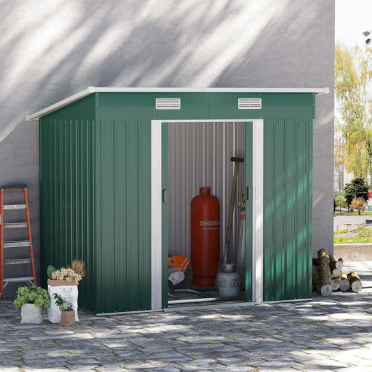 Outsunny Garden Shed: Outdoor Tool Storage - ALL4U RETAILER LTD