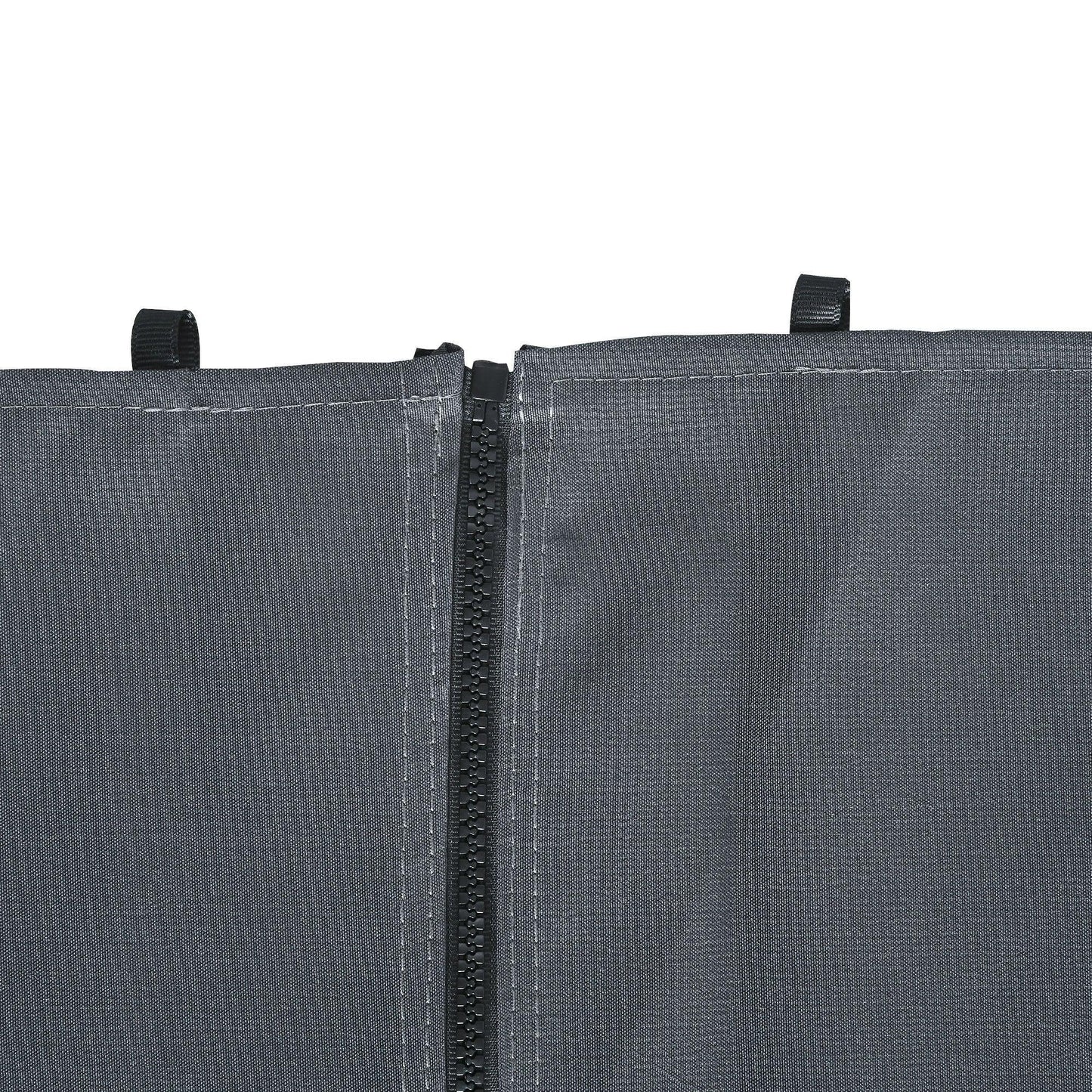 Outsunny Gazebo Curtain – Dark Grey Sidewalls (4 Panels) - ALL4U RETAILER LTD