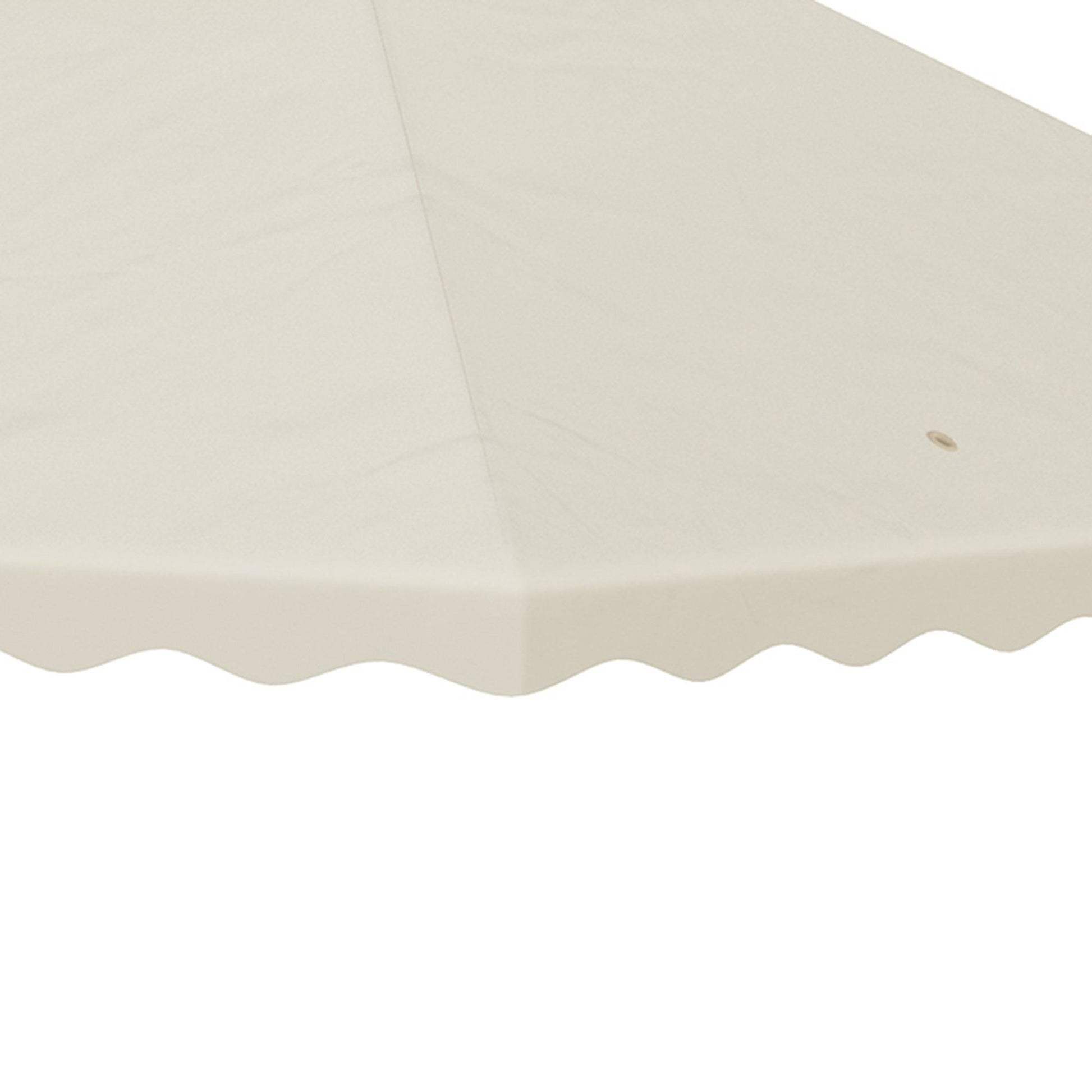 Outsunny Gazebo Replacement Cover, Cream White - ALL4U RETAILER LTD