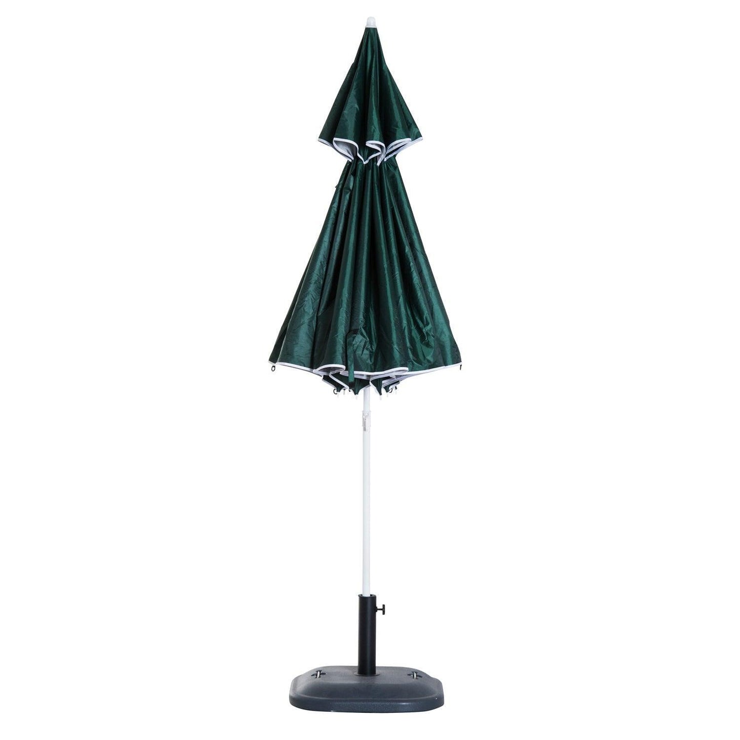 Outsunny Green Beach Umbrella - All-Weather - ALL4U RETAILER LTD