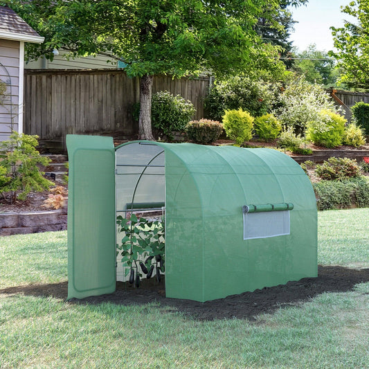 Outsunny Greenhouse: Large Walk-In Tunnel Hot House - ALL4U RETAILER LTD