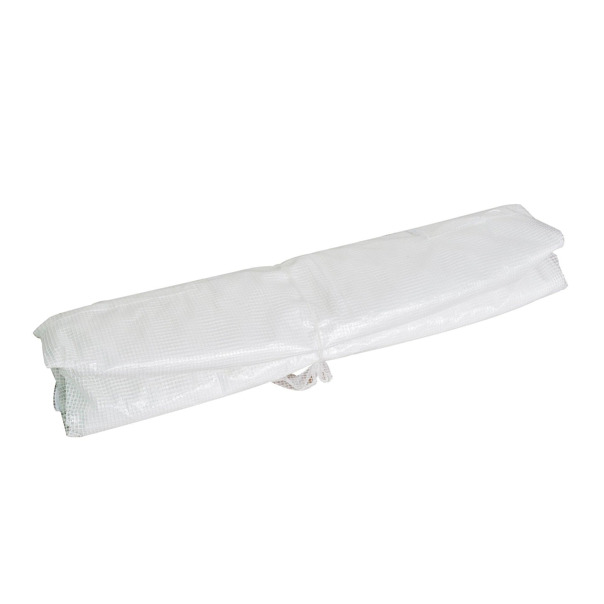 Outsunny Greenhouse Replacement Cover for Walk-In Growhouse (White) - ALL4U RETAILER LTD