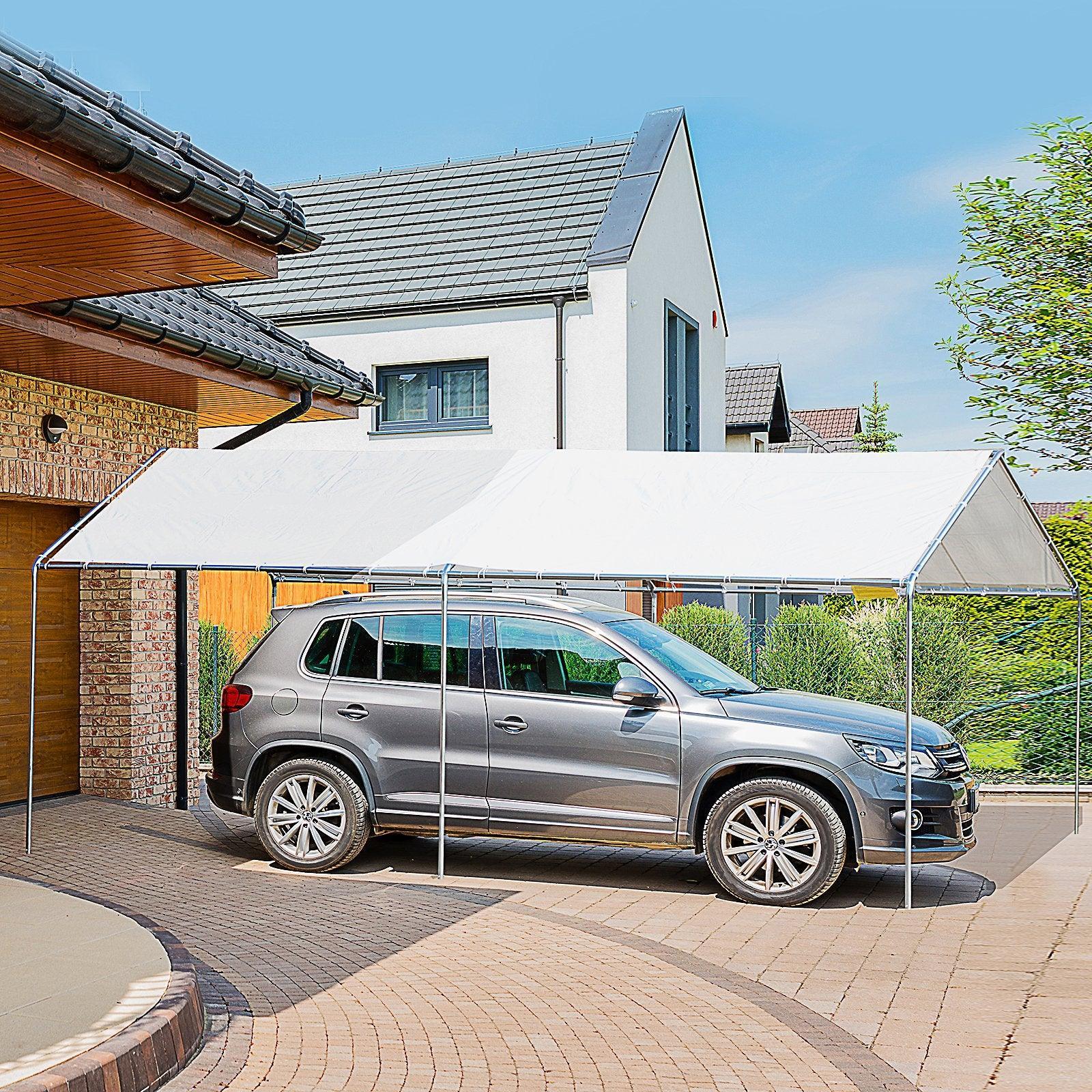 Outsunny Heavy Duty Carport Garage - Waterproof - ALL4U RETAILER LTD