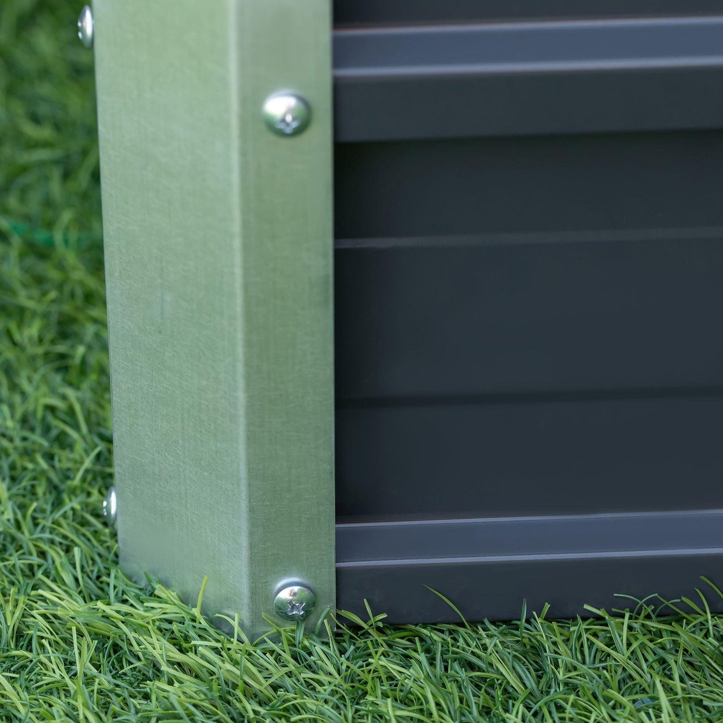 Outsunny Metal Planter Box - Ideal for Backyard - ALL4U RETAILER LTD