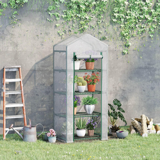 Outsunny Mini Greenhouse: Sturdy & Portable - ALL4U RETAILER LTD