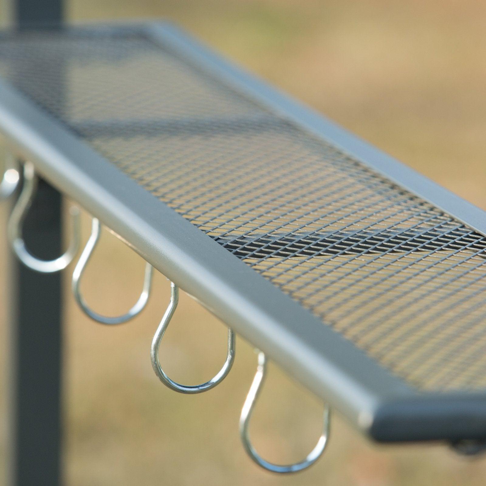 Outsunny Outdoor BBQ Canopy - Grey - ALL4U RETAILER LTD