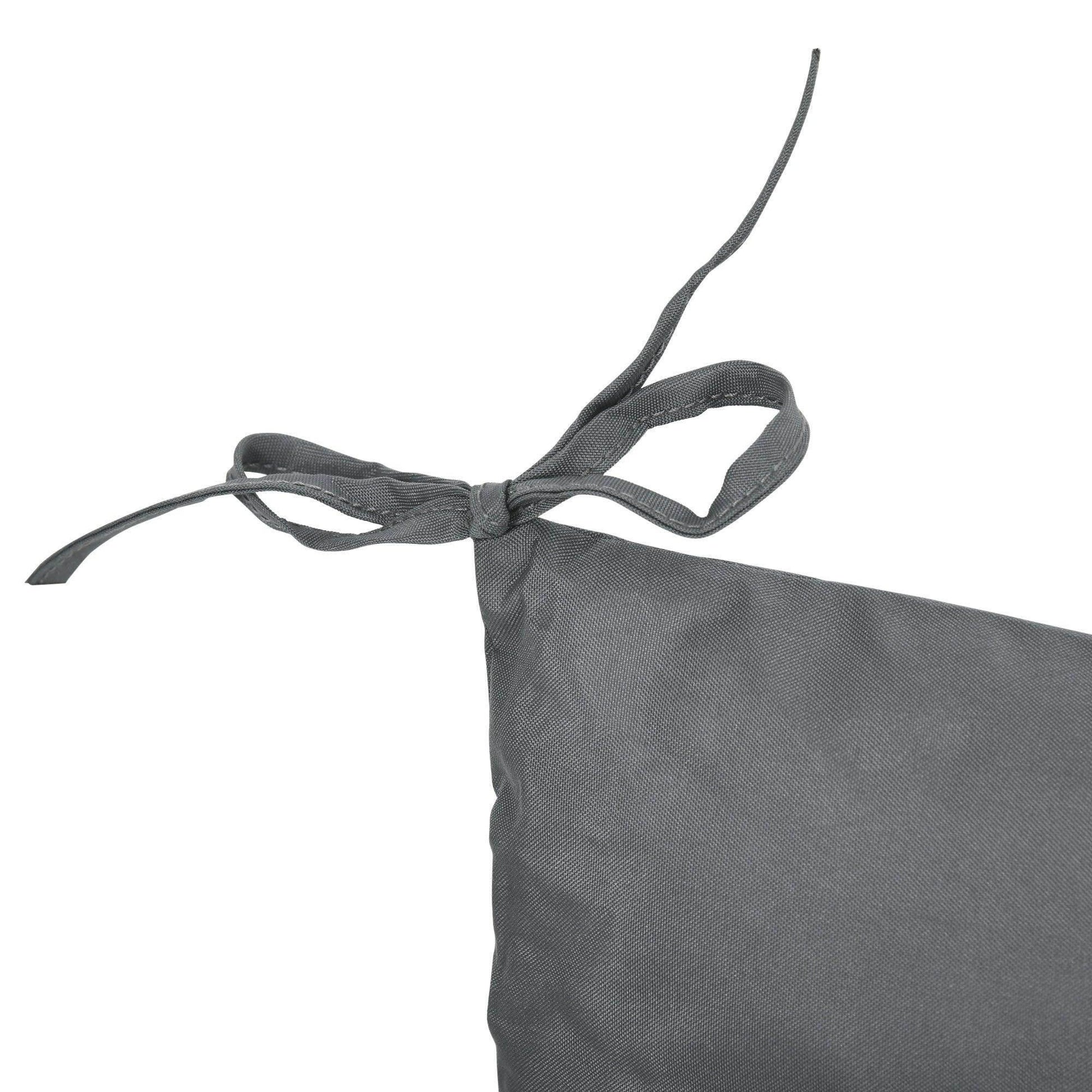 Outsunny Outdoor Cushions: 2-Pack Comfortable Seat Pads - ALL4U RETAILER LTD