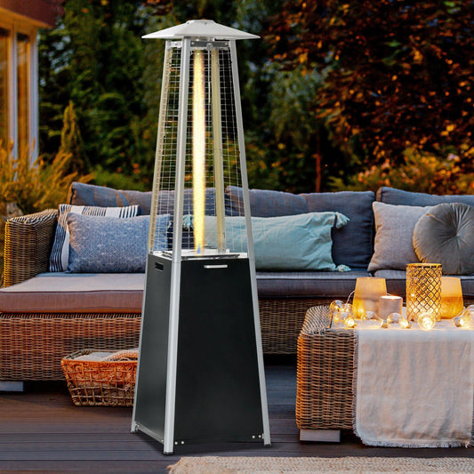 Outsunny Outdoor Gas Heater 11.2KW - Stylish & Portable - ALL4U RETAILER LTD