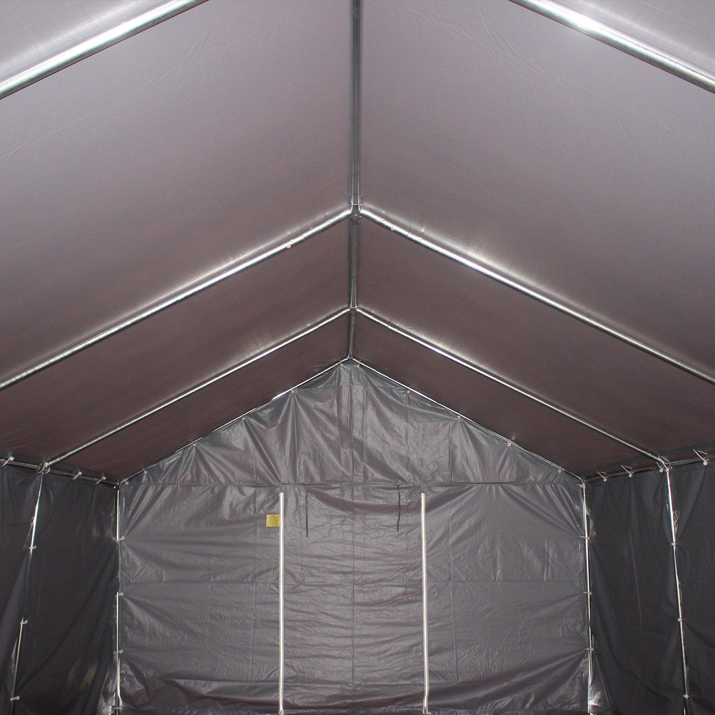 Outsunny Outdoor Party Canopy Tent - Dark Grey - ALL4U RETAILER LTD