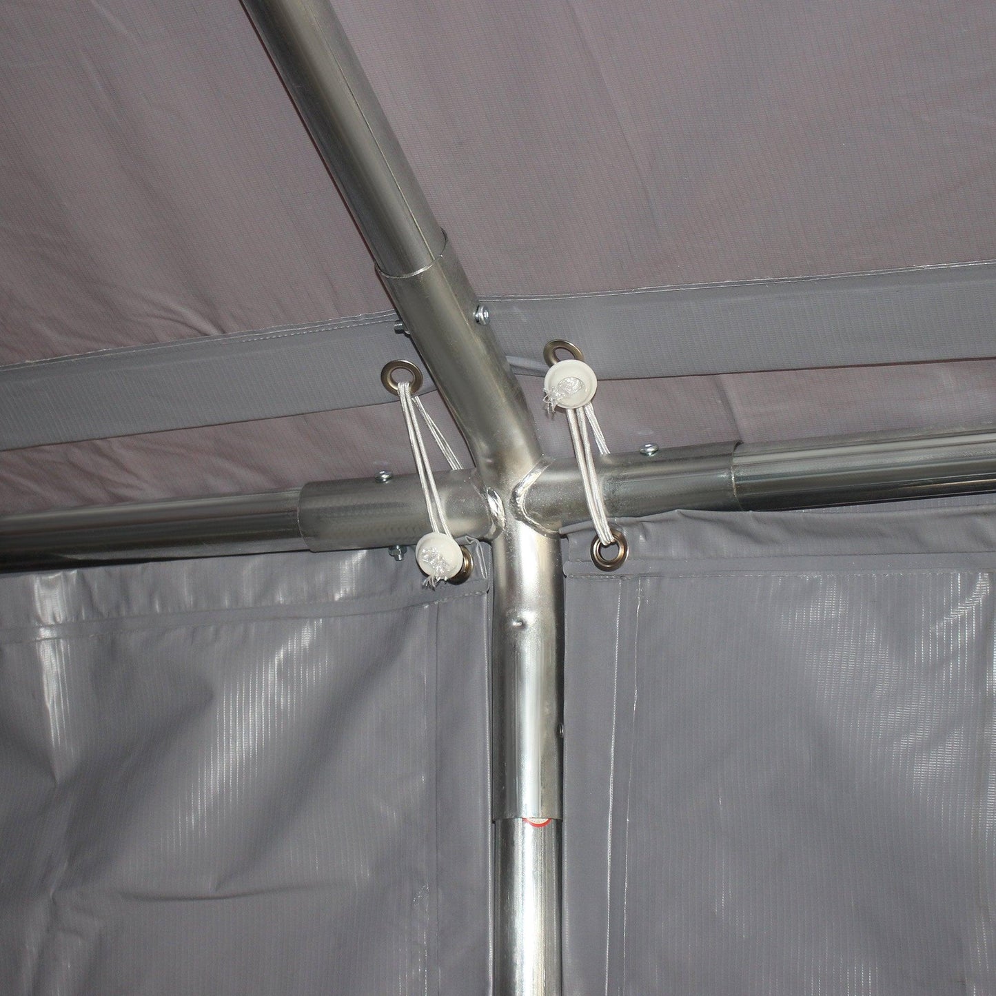 Outsunny Outdoor Party Canopy Tent - Dark Grey - ALL4U RETAILER LTD